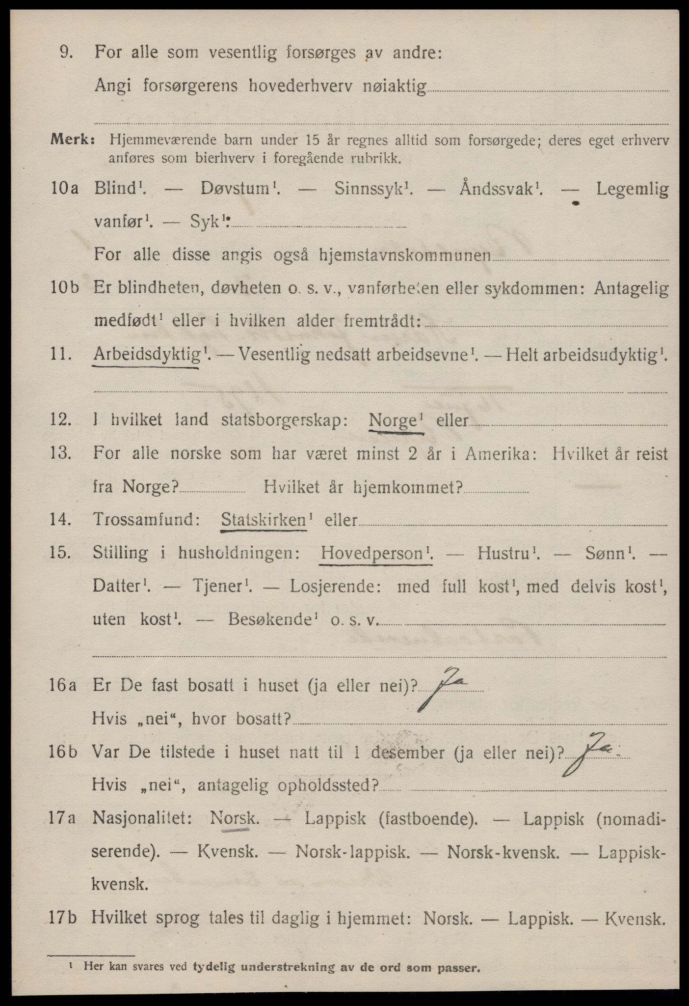 SAT, Folketelling 1920 for 1655 Byneset herred, 1920, s. 1225