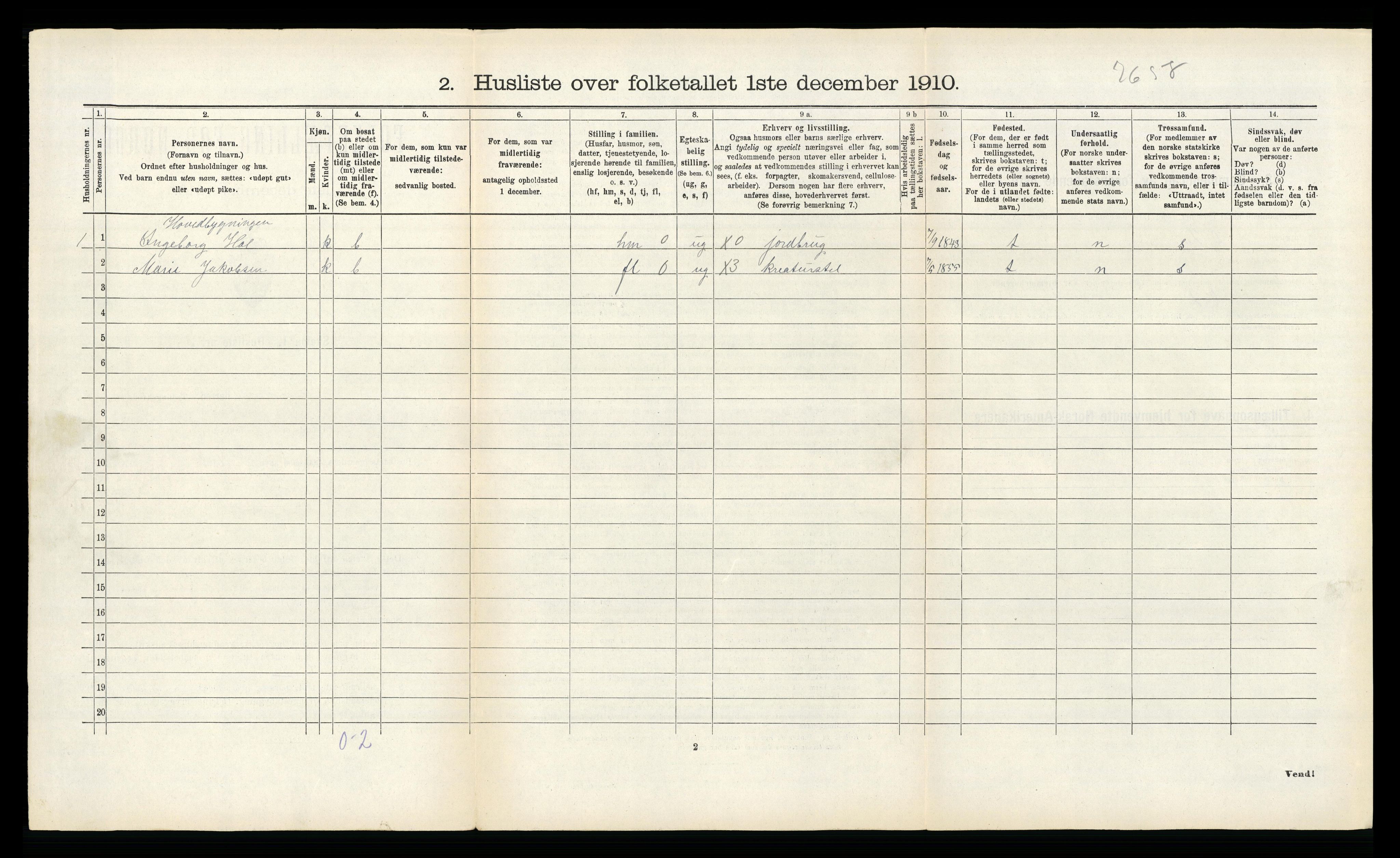 RA, Folketelling 1910 for 1548 Fræna herred, 1910, s. 811