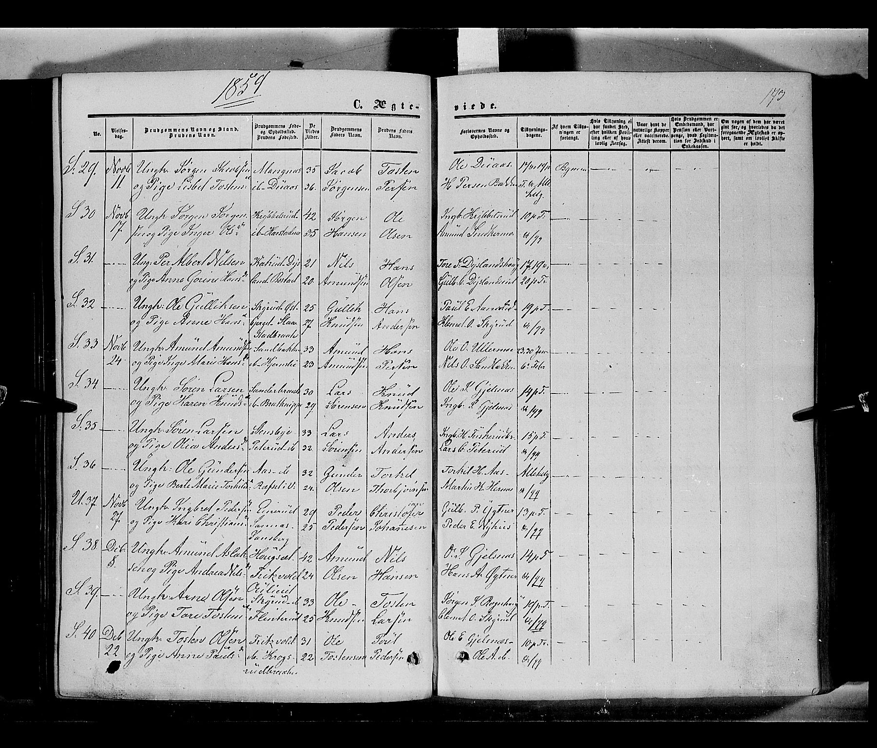 Sør-Odal prestekontor, AV/SAH-PREST-030/H/Ha/Haa/L0002: Ministerialbok nr. 2, 1859-1863, s. 173