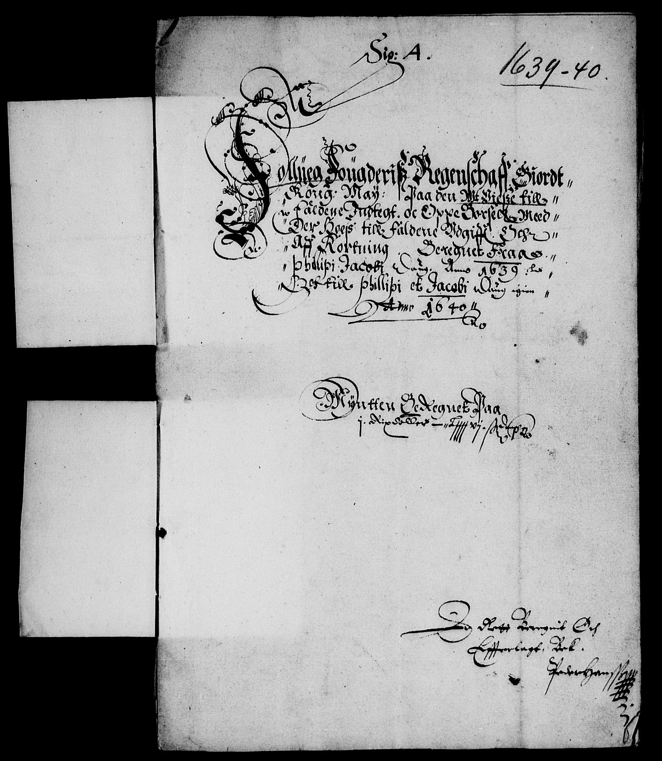 Rentekammeret inntil 1814, Reviderte regnskaper, Lensregnskaper, RA/EA-5023/R/Rb/Rba/L0144: Akershus len, 1638-1640