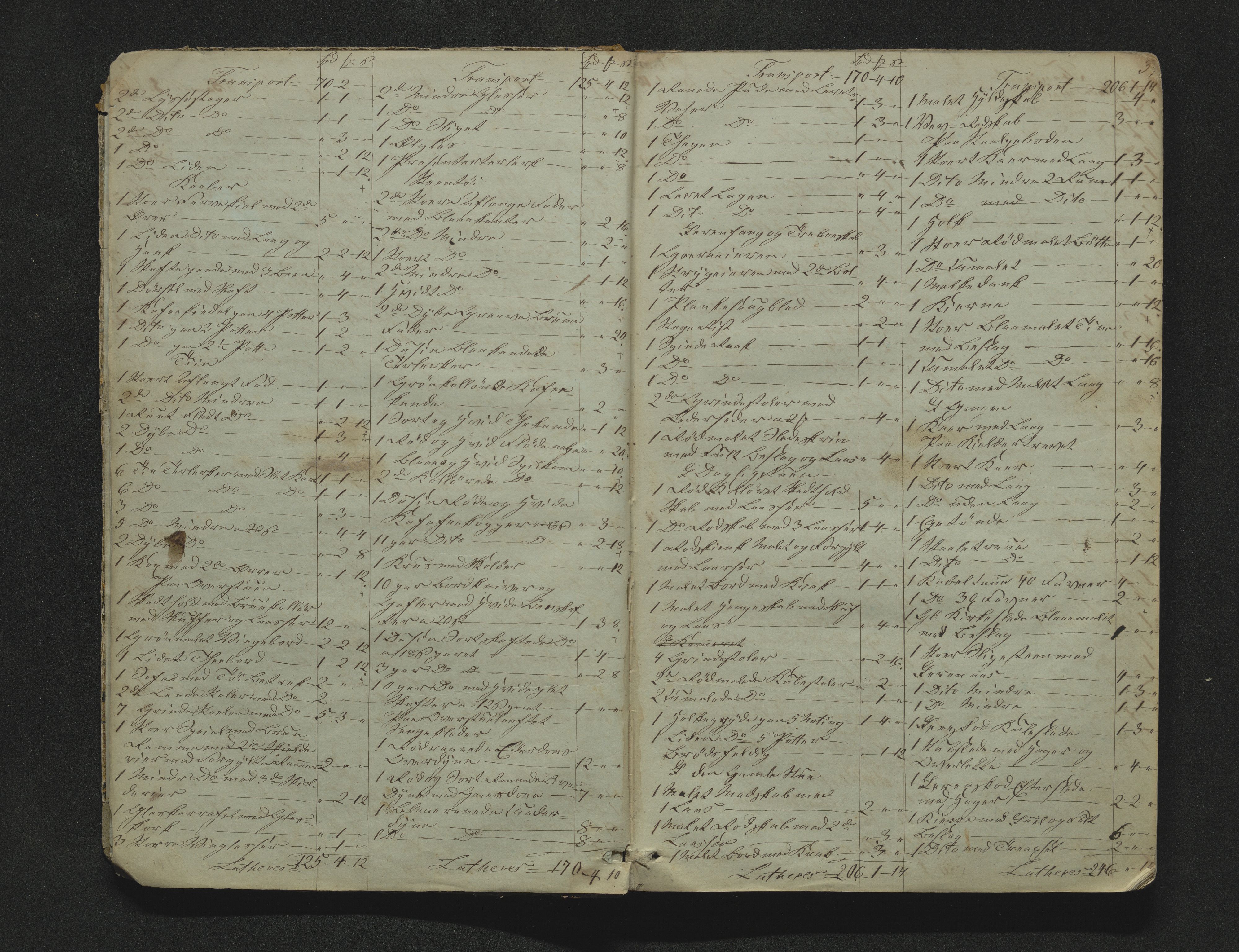 Bamble sorenskriveri, AV/SAKO-A-214/H/Hb/Hbb/Hbbd/L0002: Skifteregistreringsprotokoll, 1847-1887, s. 2-3
