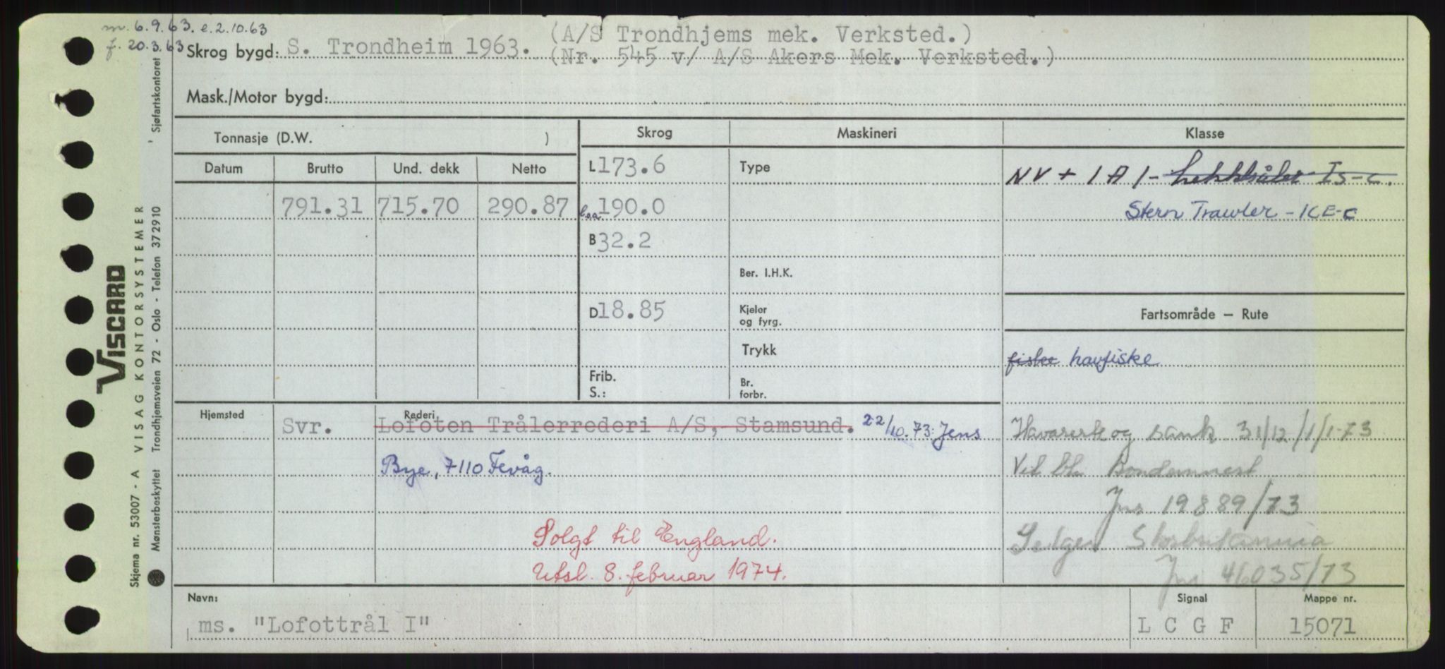 Sjøfartsdirektoratet med forløpere, Skipsmålingen, AV/RA-S-1627/H/Hd/L0023: Fartøy, Lia-Løv, s. 281