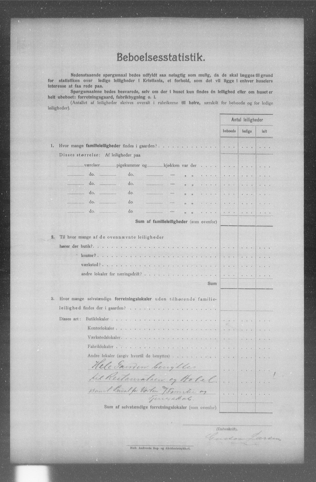 OBA, Kommunal folketelling 31.12.1904 for Kristiania kjøpstad, 1904, s. 11151