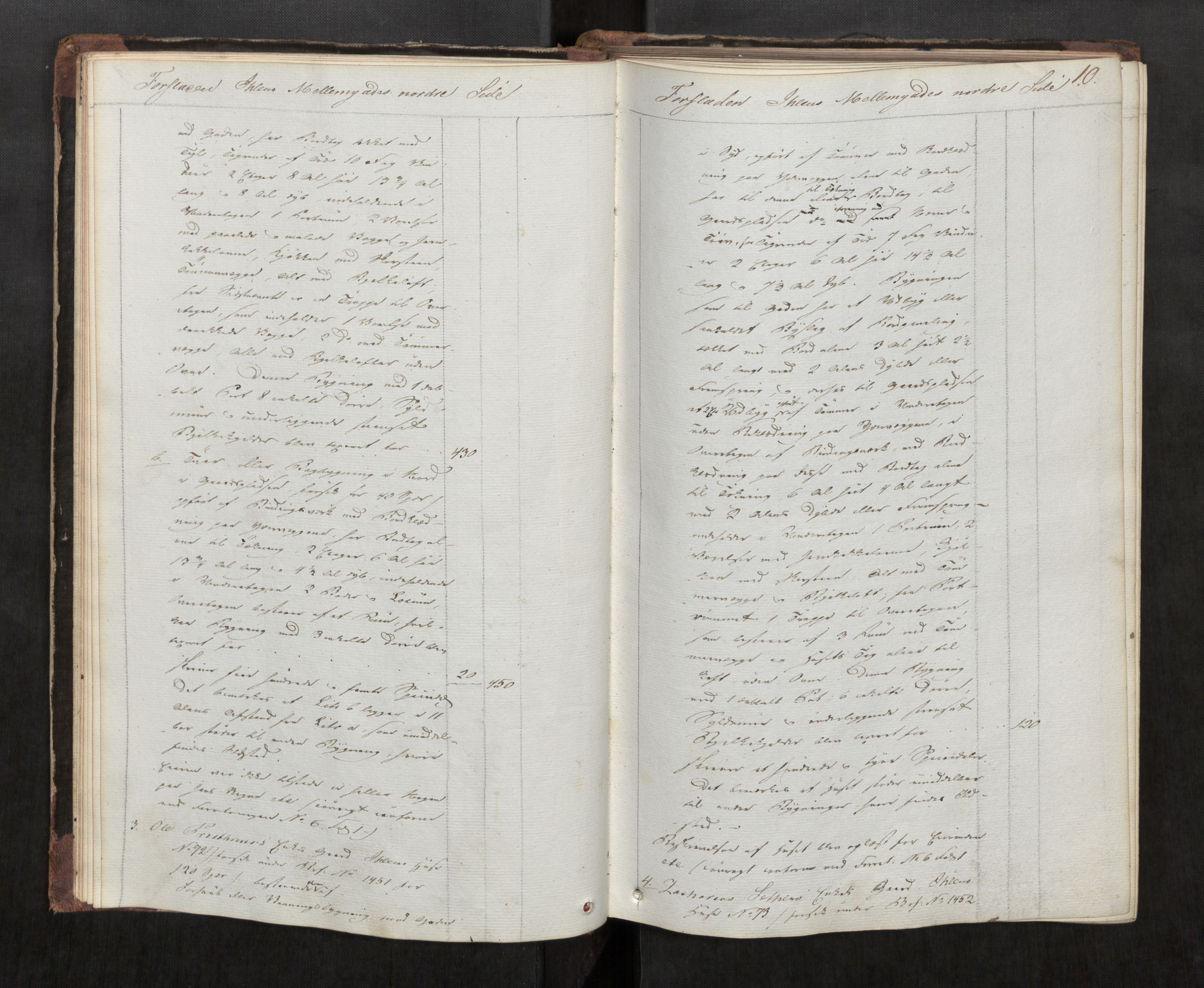 Norges Brannkasse Trondheim magistrat, AV/SAT-A-5590/Fa/L0024: Branntakstprotokoll E, 1846, s. 9b-10a
