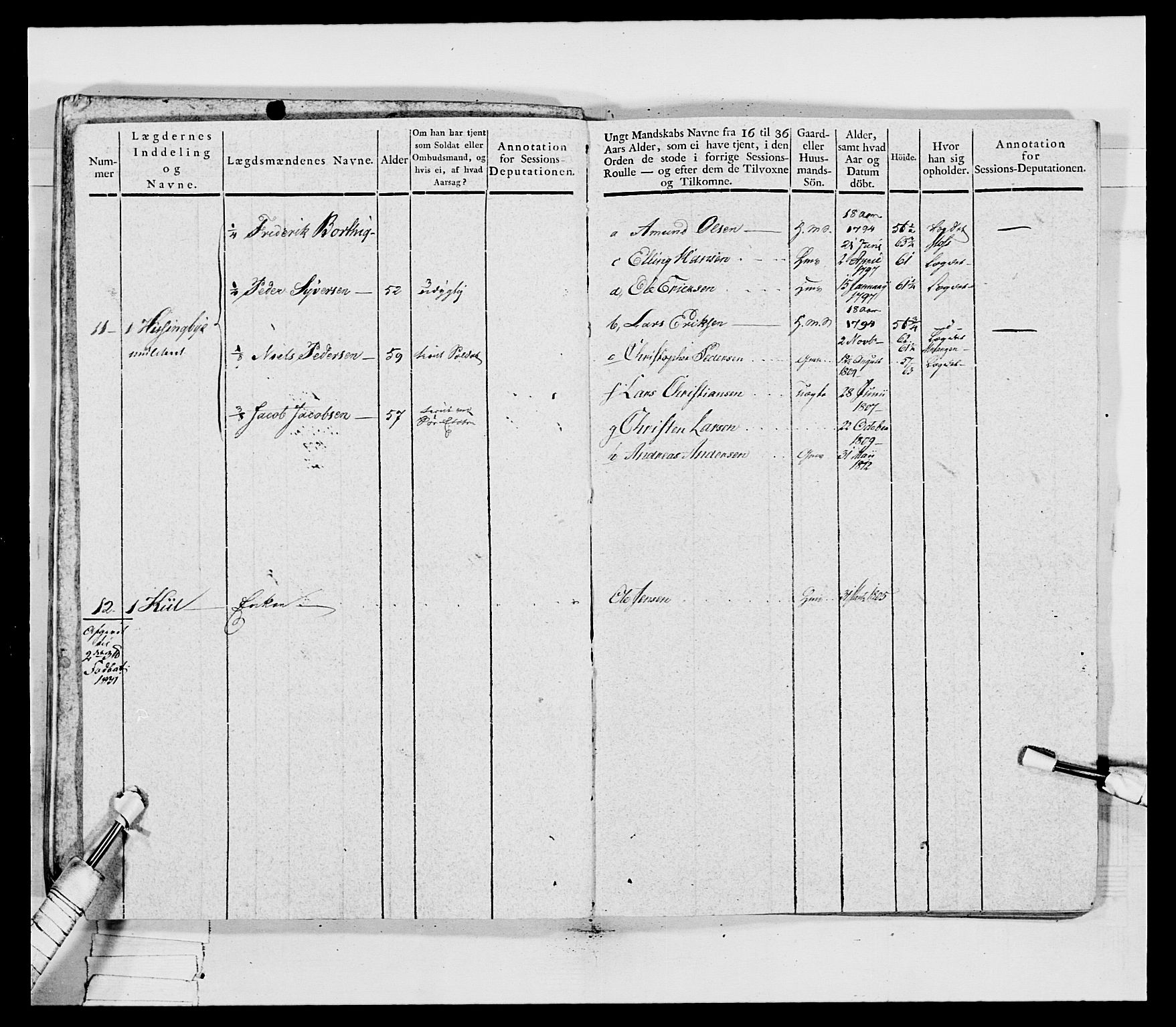 Generalitets- og kommissariatskollegiet, Det kongelige norske kommissariatskollegium, AV/RA-EA-5420/E/Eh/L0030c: Sønnafjelske gevorbne infanteriregiment, 1812, s. 127