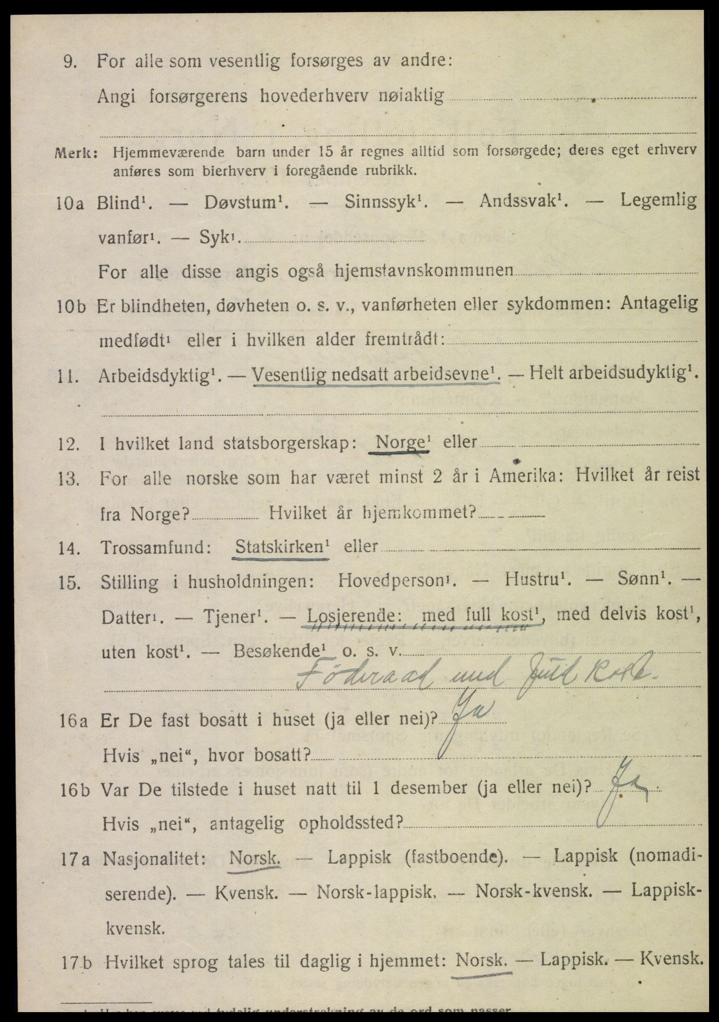 SAT, Folketelling 1920 for 1730 Røra herred, 1920, s. 1556