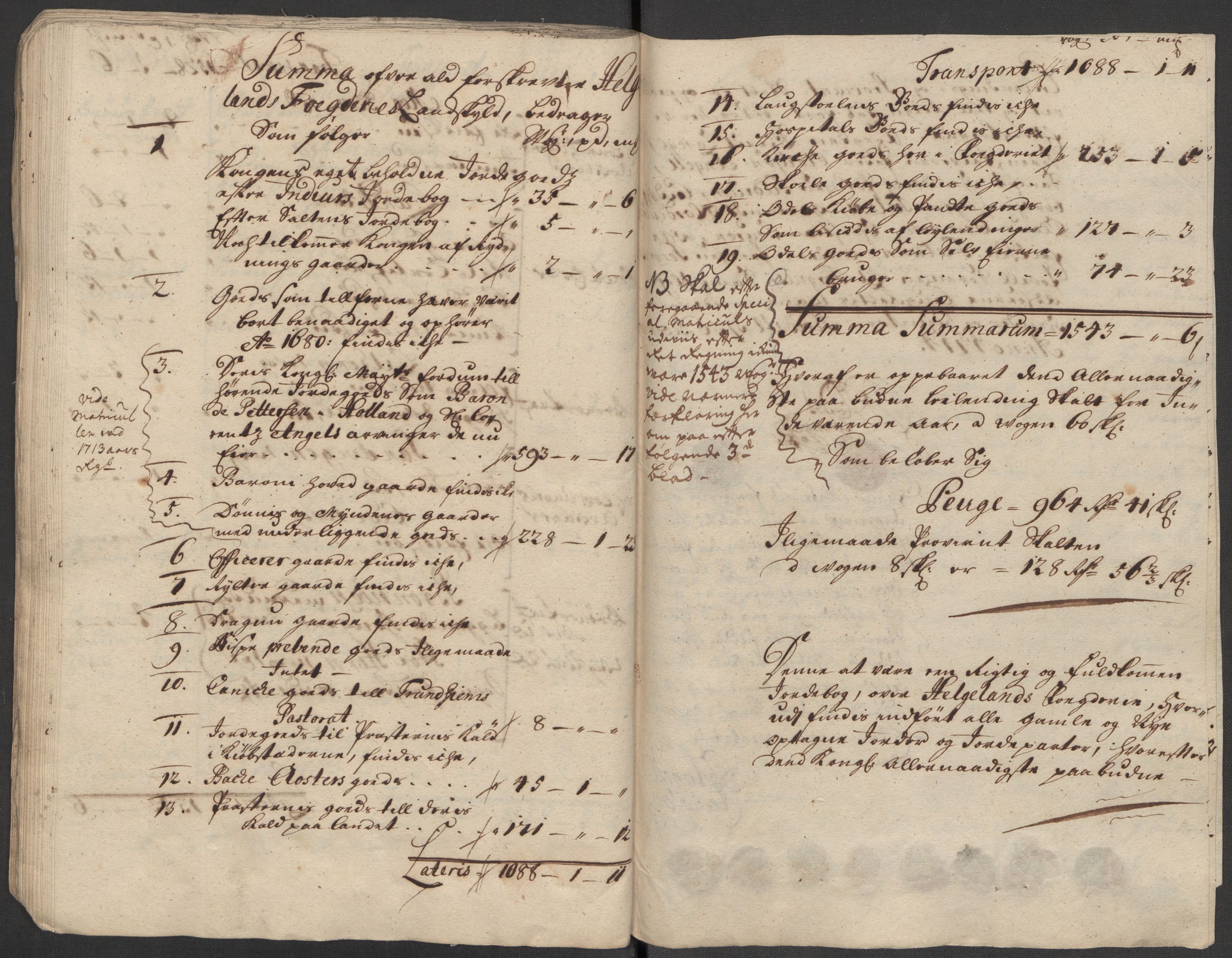 Rentekammeret inntil 1814, Reviderte regnskaper, Fogderegnskap, RA/EA-4092/R65/L4513: Fogderegnskap Helgeland, 1714-1715, s. 88