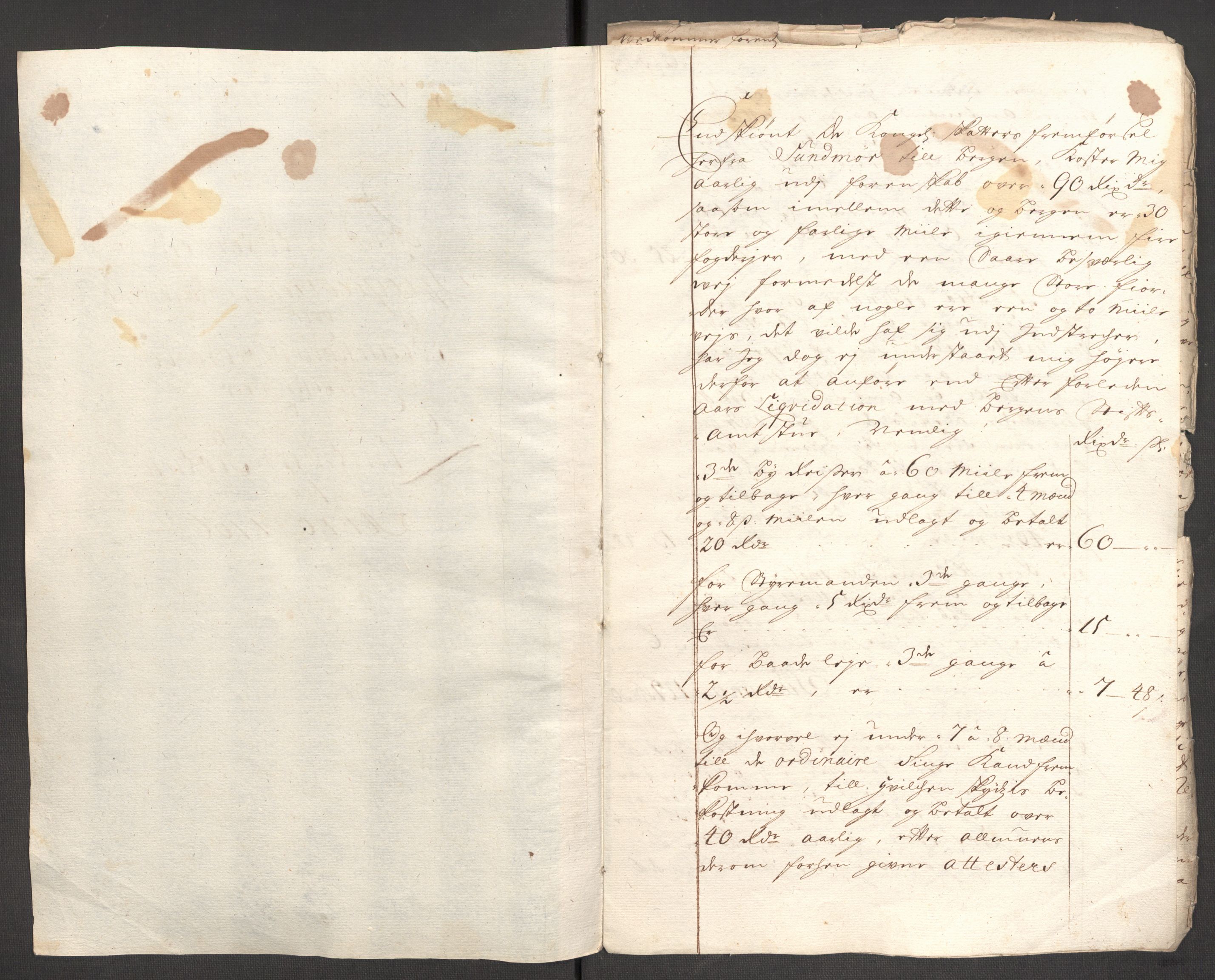 Rentekammeret inntil 1814, Reviderte regnskaper, Fogderegnskap, AV/RA-EA-4092/R54/L3561: Fogderegnskap Sunnmøre, 1706-1707, s. 163
