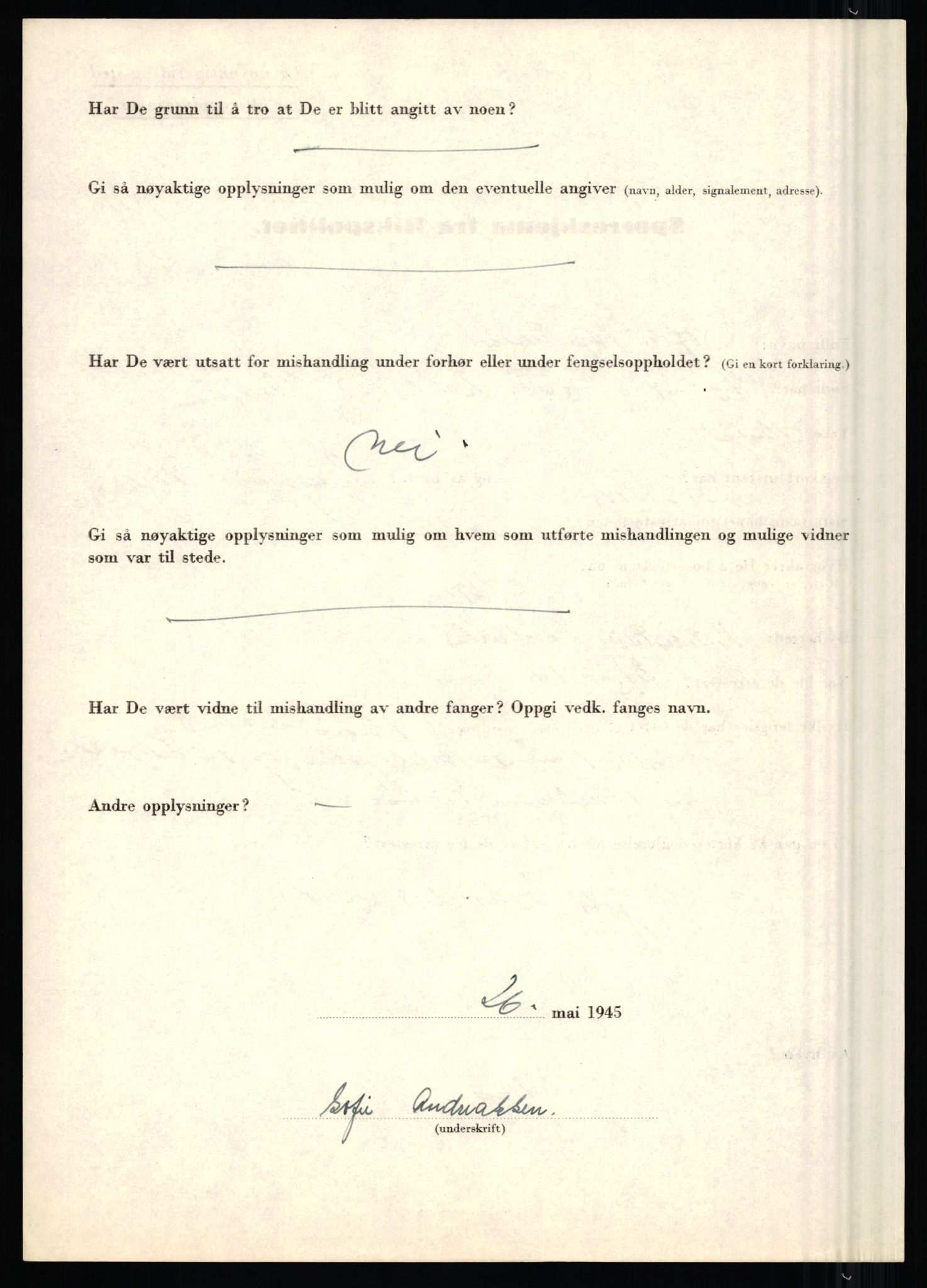 Rikspolitisjefen, AV/RA-S-1560/L/L0001: Abelseth, Rudolf - Berentsen, Odd, 1940-1945, s. 674