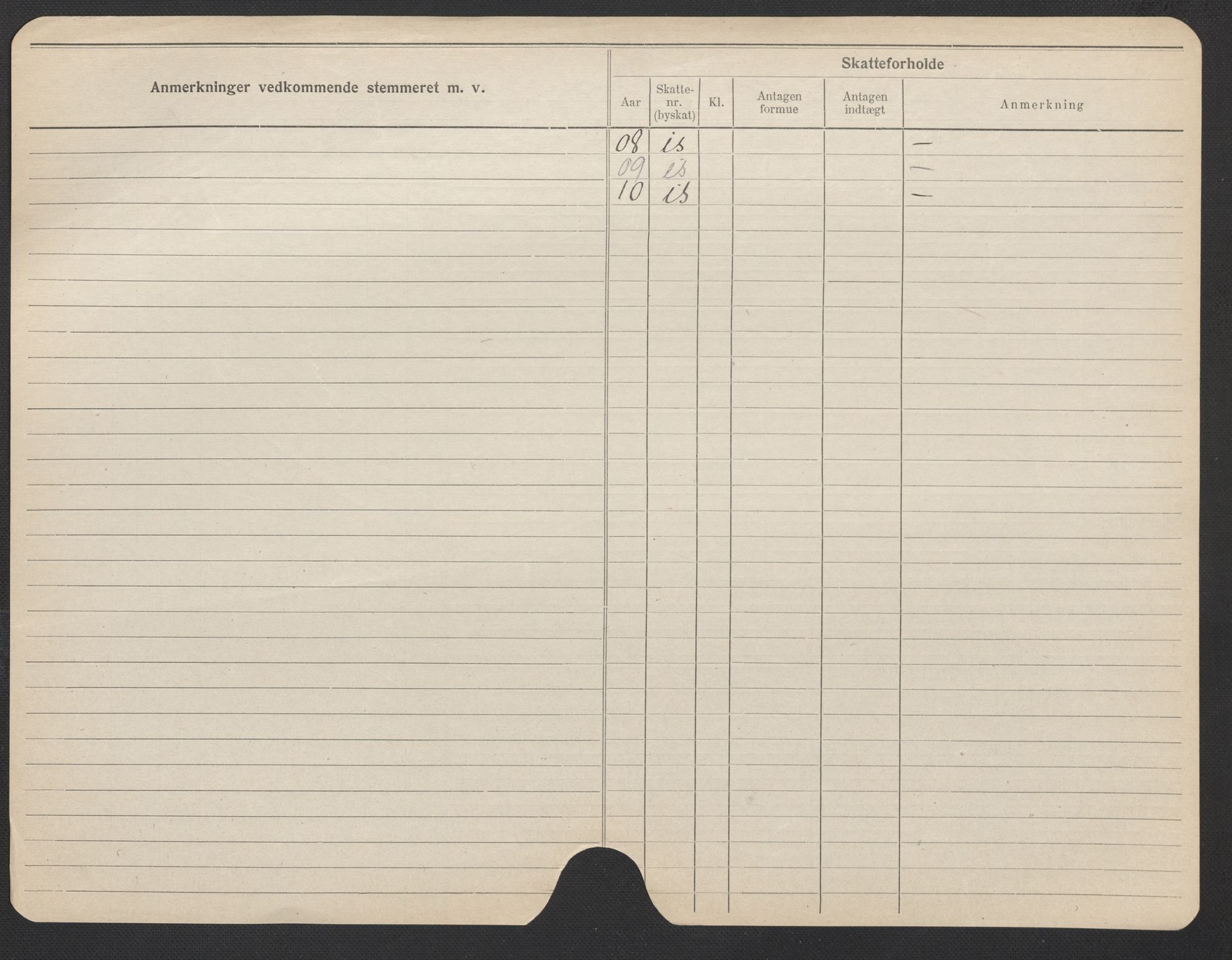 Oslo folkeregister, Registerkort, AV/SAO-A-11715/F/Fa/Fac/L0019: Kvinner, 1906-1914, s. 821b