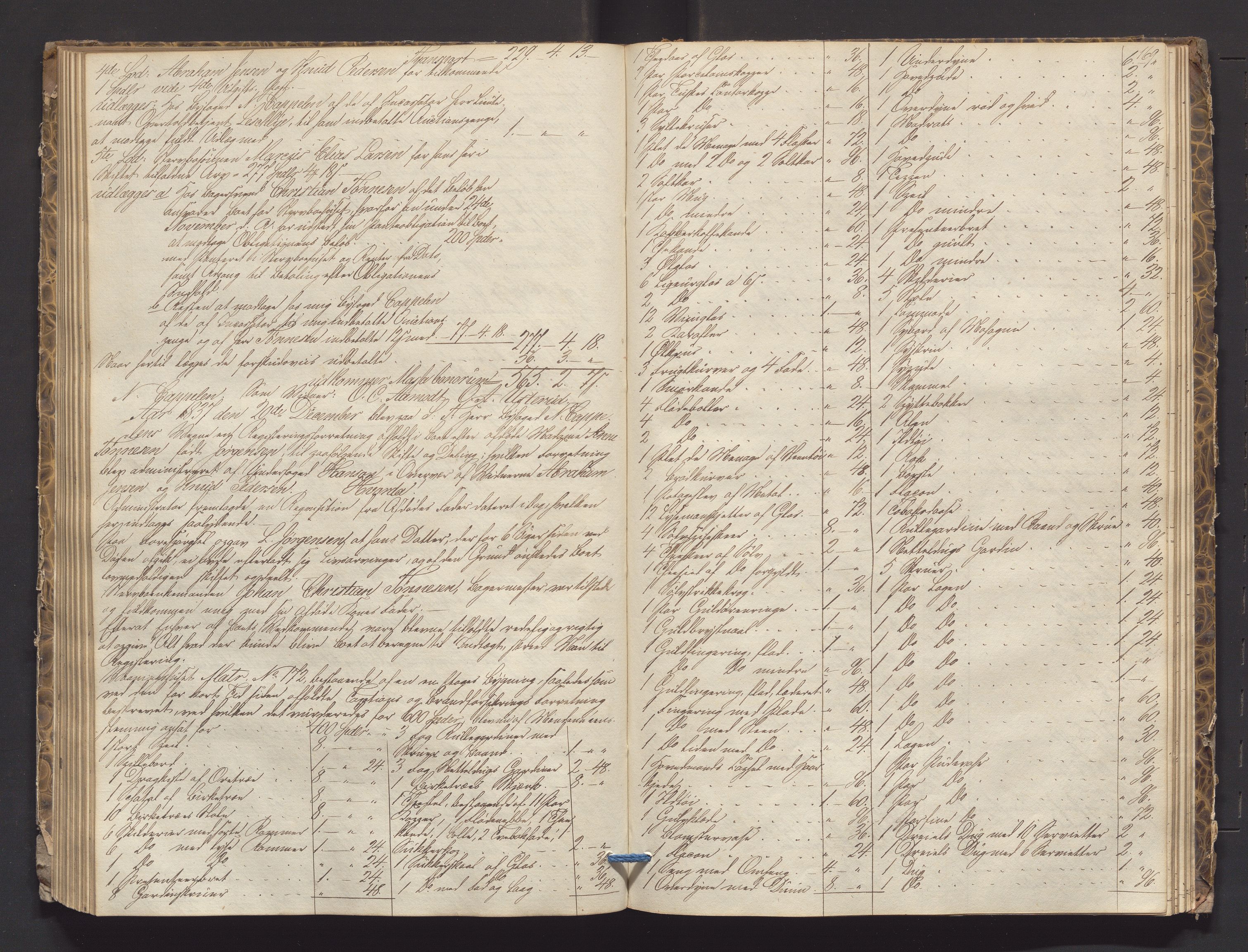 Porsgrunn byfogd, AV/SAKO-A-106/H/Hb/L0002: Skifteprotokoll, 1834-1839, s. 168-169