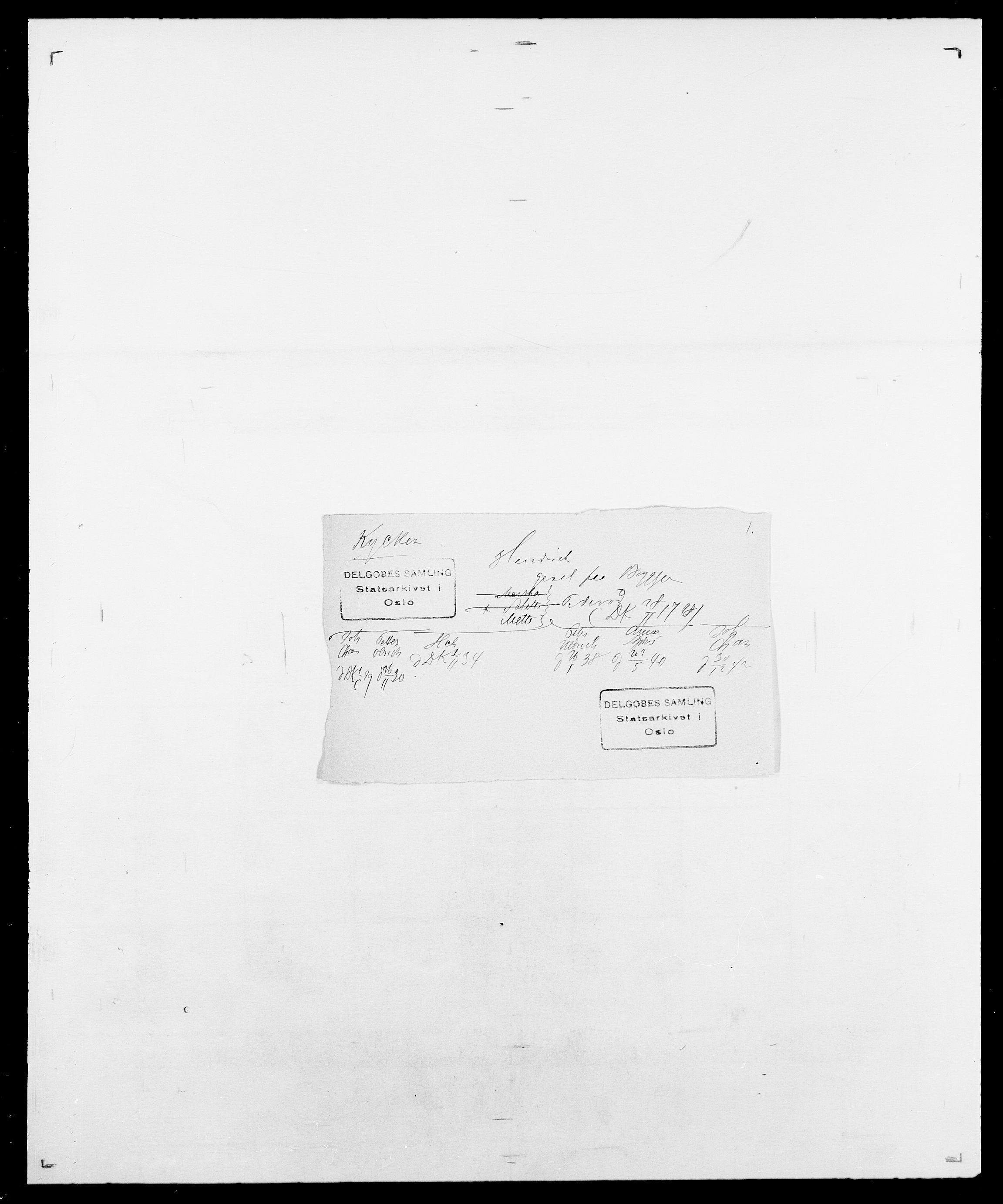 Delgobe, Charles Antoine - samling, AV/SAO-PAO-0038/D/Da/L0022: Krog - Lasteen, s. 253