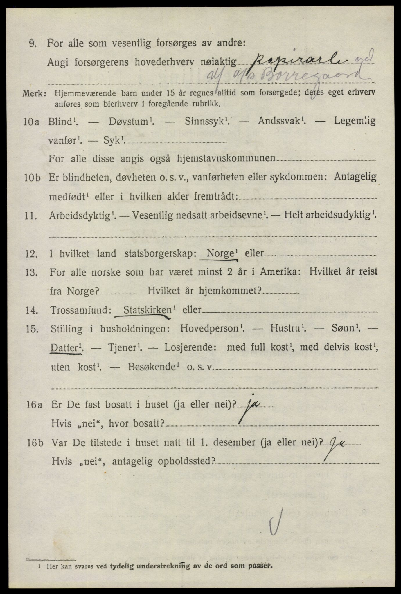 SAO, Folketelling 1920 for 0130 Tune herred, 1920, s. 10203