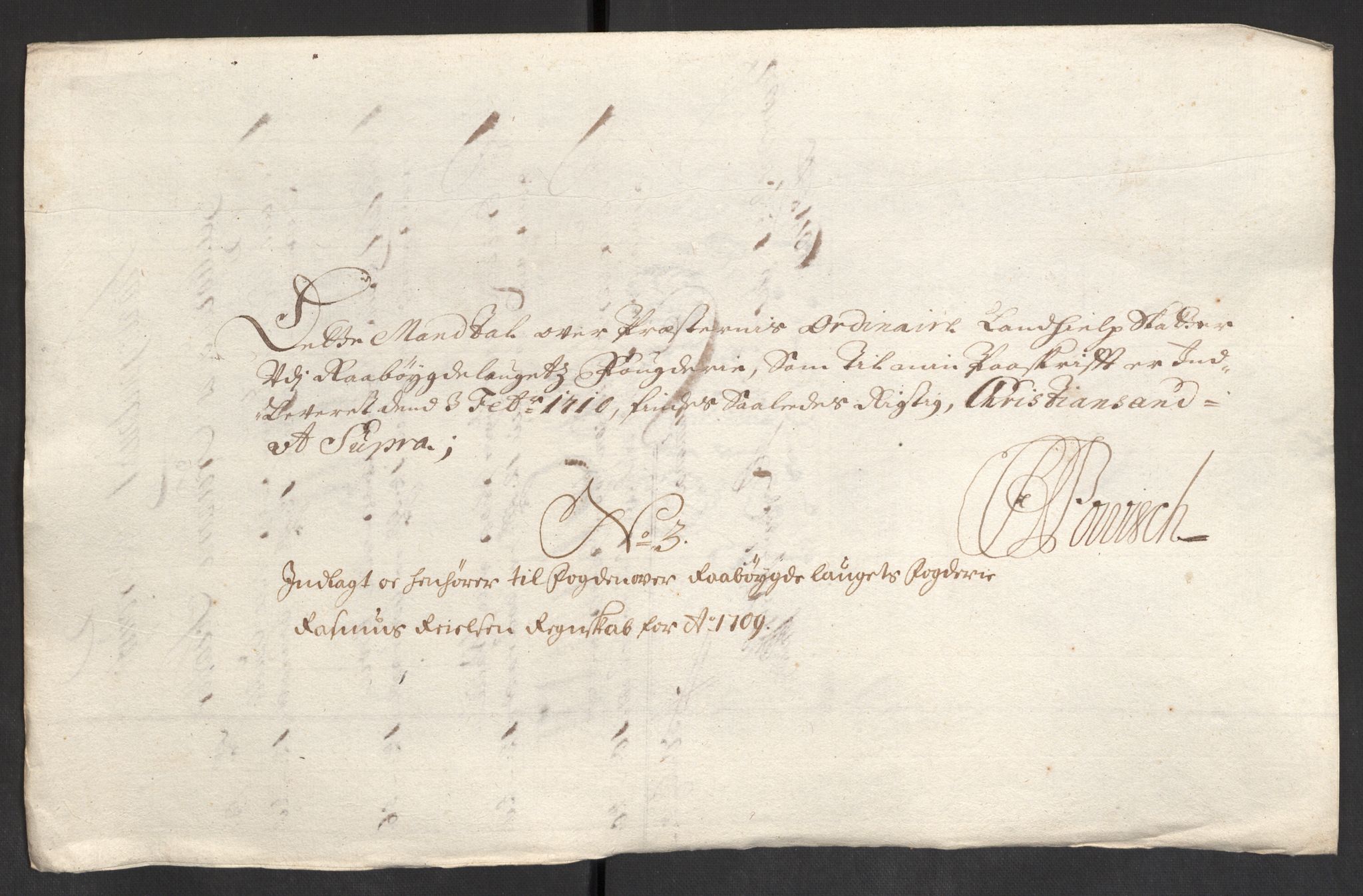 Rentekammeret inntil 1814, Reviderte regnskaper, Fogderegnskap, AV/RA-EA-4092/R40/L2449: Fogderegnskap Råbyggelag, 1709-1711, s. 34