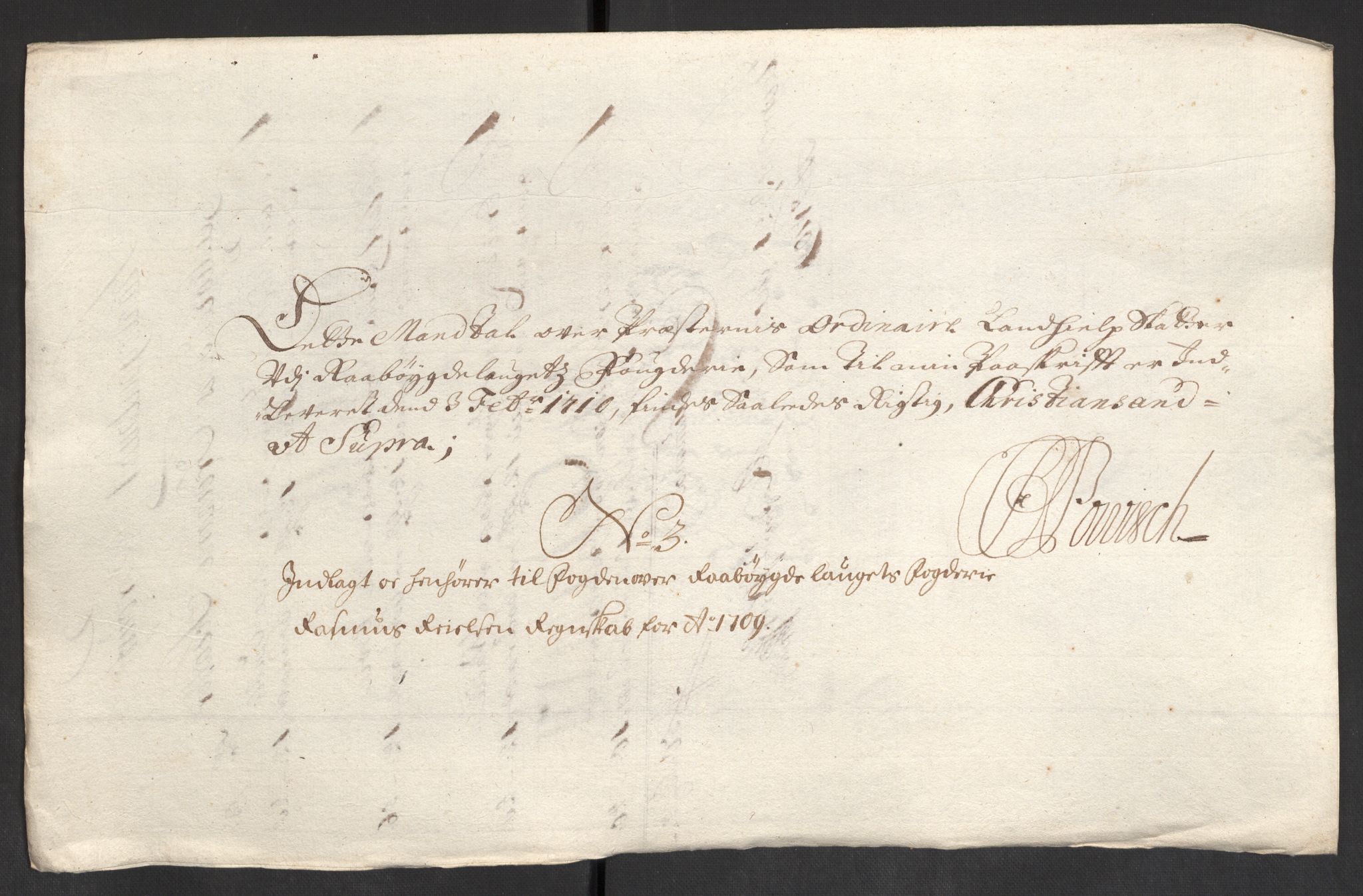 Rentekammeret inntil 1814, Reviderte regnskaper, Fogderegnskap, RA/EA-4092/R40/L2449: Fogderegnskap Råbyggelag, 1709-1711, s. 34