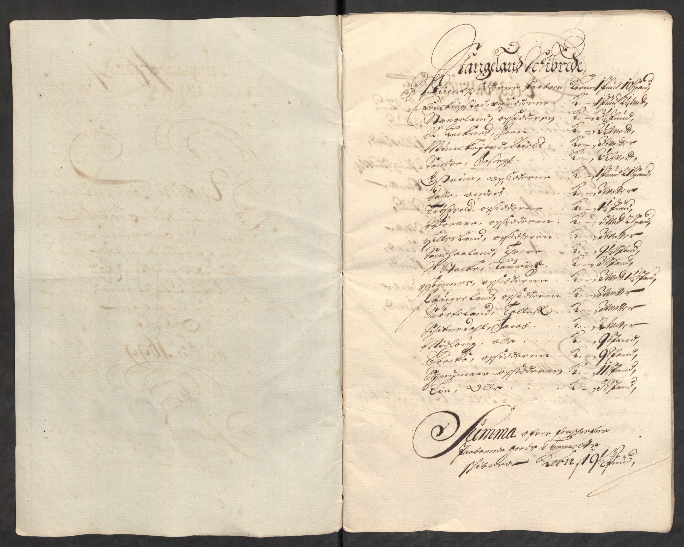 Rentekammeret inntil 1814, Reviderte regnskaper, Fogderegnskap, RA/EA-4092/R47/L2858: Fogderegnskap Ryfylke, 1697-1700, s. 288