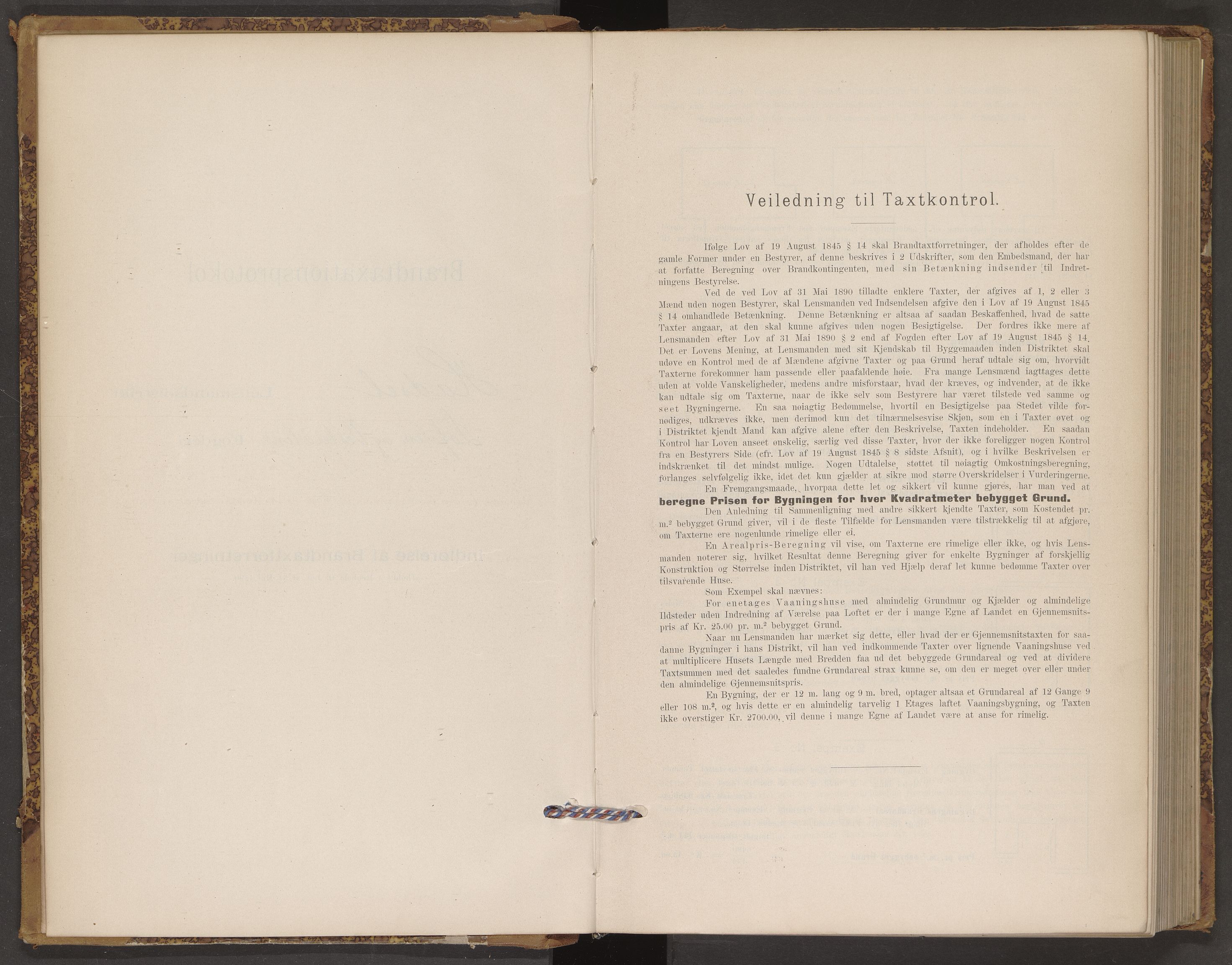 Norges Brannkasse Hadsel, AV/SAT-A-5593/Fb/L0002: Branntakstprotokoll, 1897-1899
