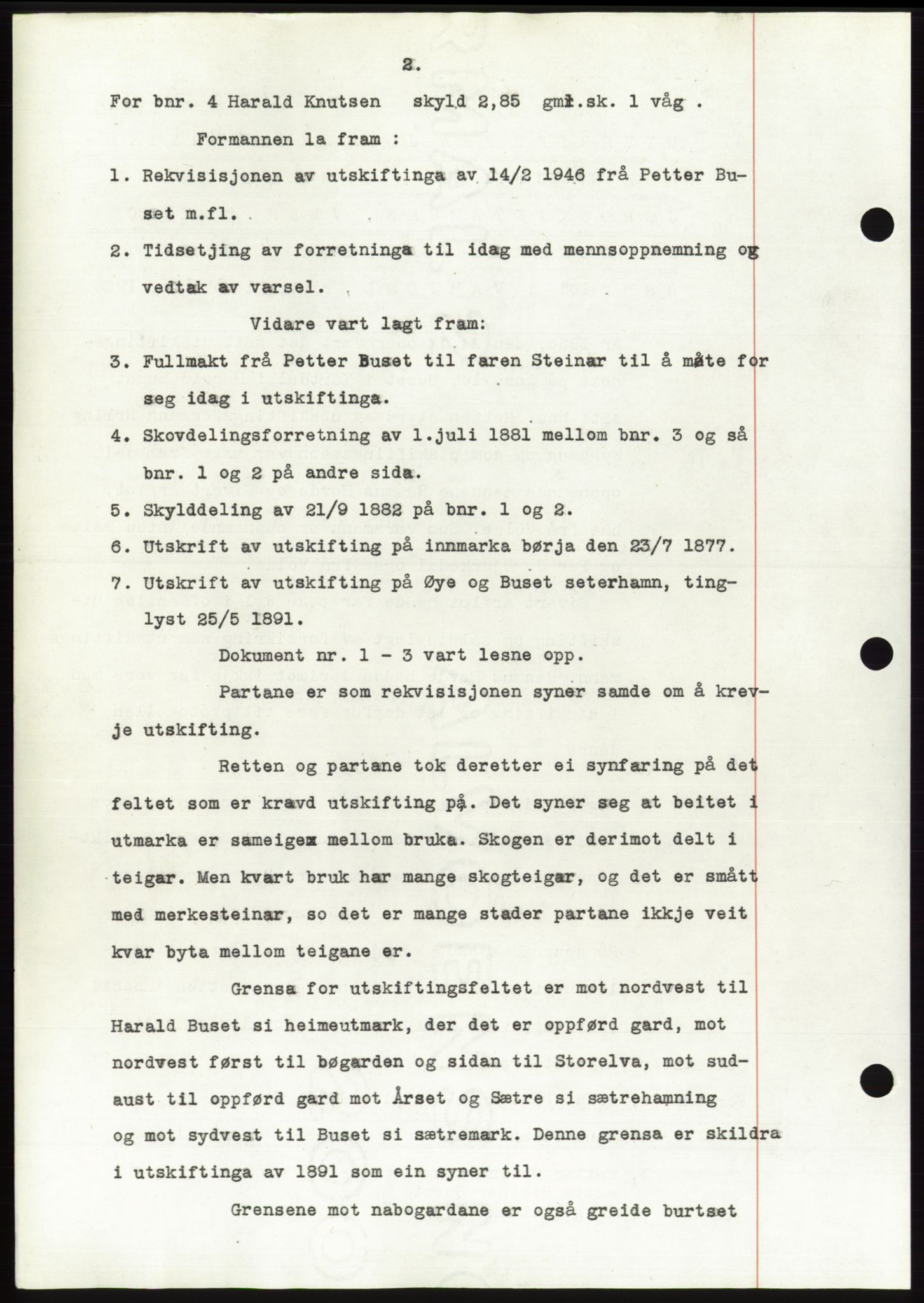 Søre Sunnmøre sorenskriveri, AV/SAT-A-4122/1/2/2C/L0099: Pantebok nr. 25A, 1954-1954, Dagboknr: 3318/1954