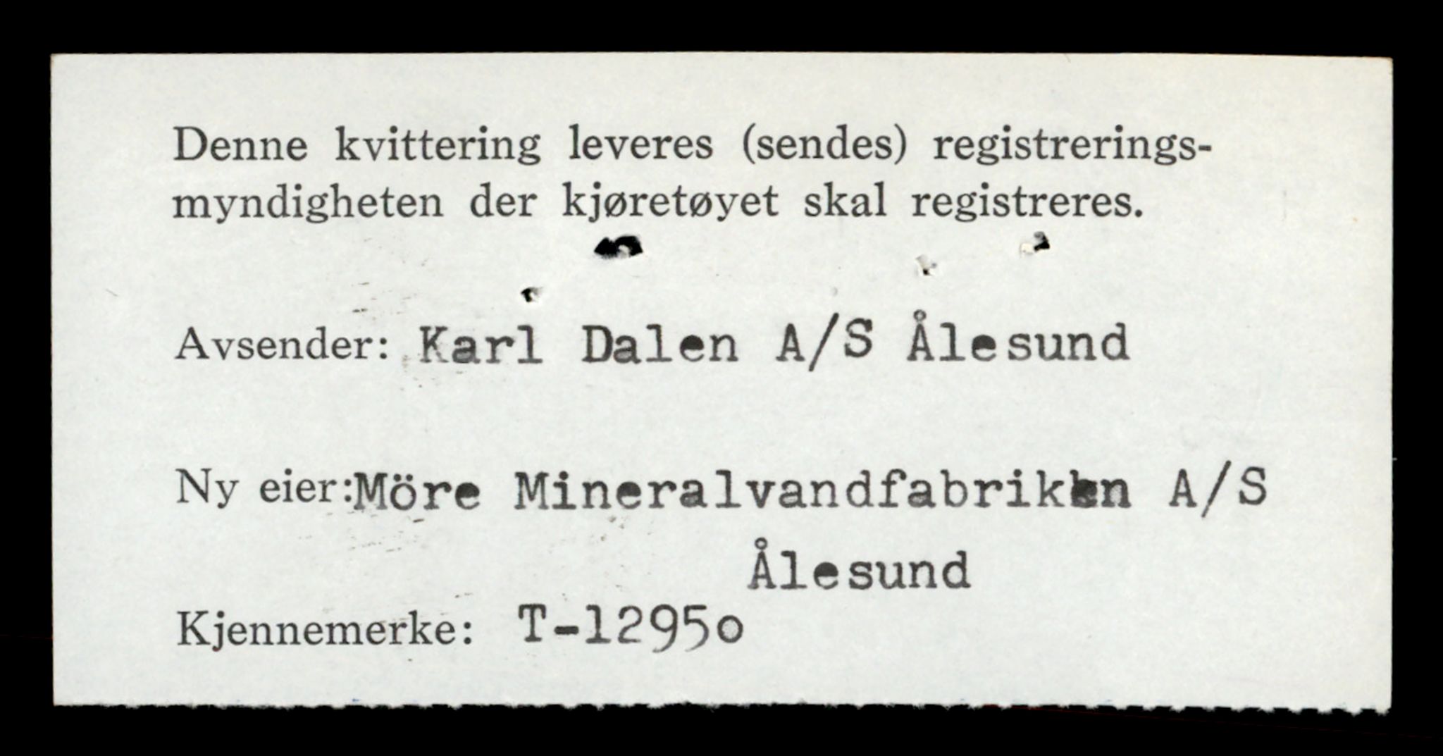 Møre og Romsdal vegkontor - Ålesund trafikkstasjon, SAT/A-4099/F/Fe/L0036: Registreringskort for kjøretøy T 12831 - T 13030, 1927-1998, s. 1834