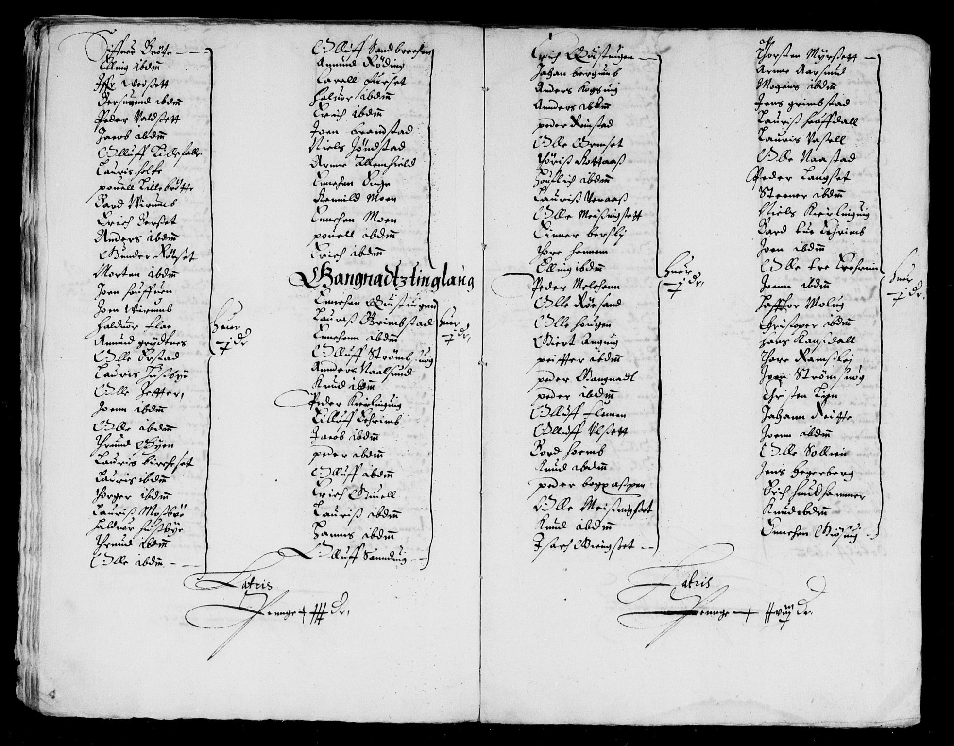 Rentekammeret inntil 1814, Reviderte regnskaper, Lensregnskaper, AV/RA-EA-5023/R/Rb/Rbw/L0076: Trondheim len, 1642-1643