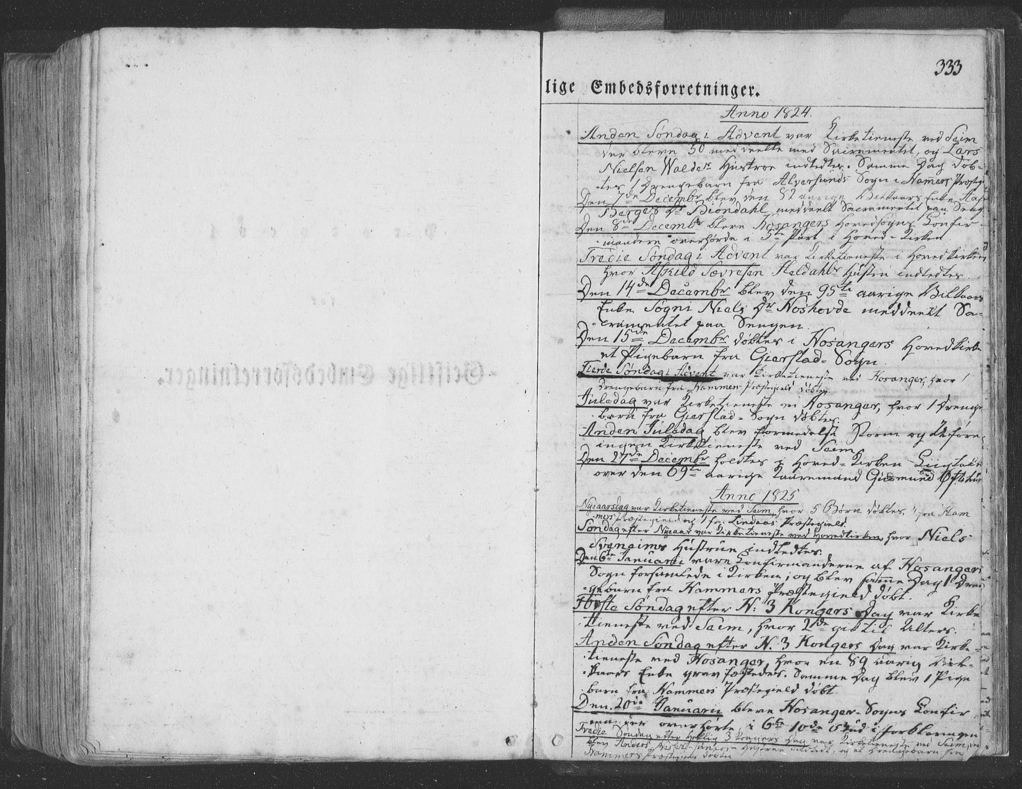 Hosanger sokneprestembete, SAB/A-75801/H/Haa: Ministerialbok nr. A 6, 1824-1835, s. 333
