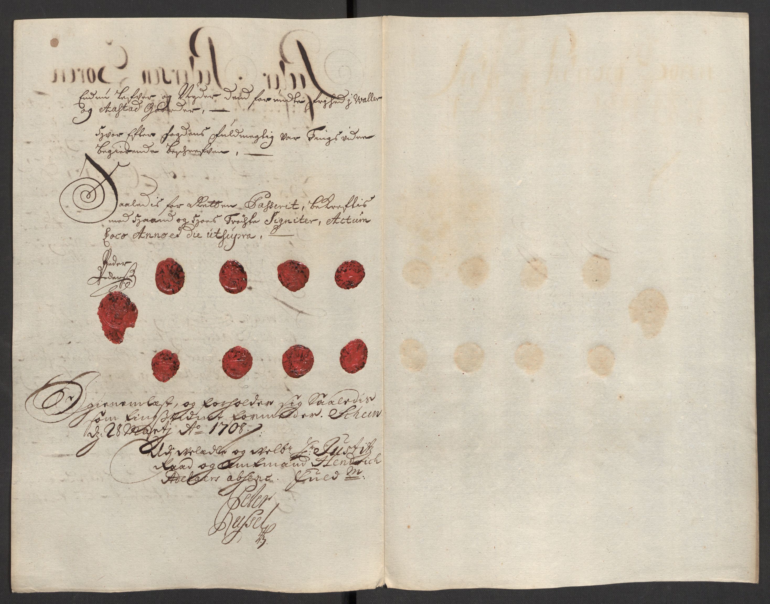 Rentekammeret inntil 1814, Reviderte regnskaper, Fogderegnskap, AV/RA-EA-4092/R36/L2117: Fogderegnskap Øvre og Nedre Telemark og Bamble, 1707, s. 498