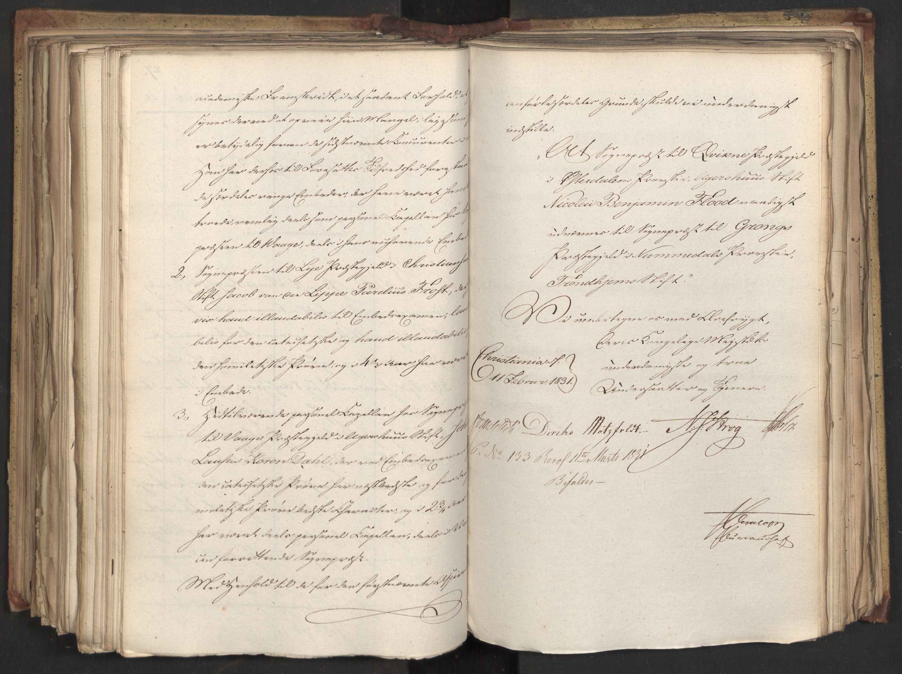 Statsrådsavdelingen i Stockholm, AV/RA-S-1003/D/Da/L0069: Regjeringsinnstillinger nr. 877-1046, 1831, s. 386
