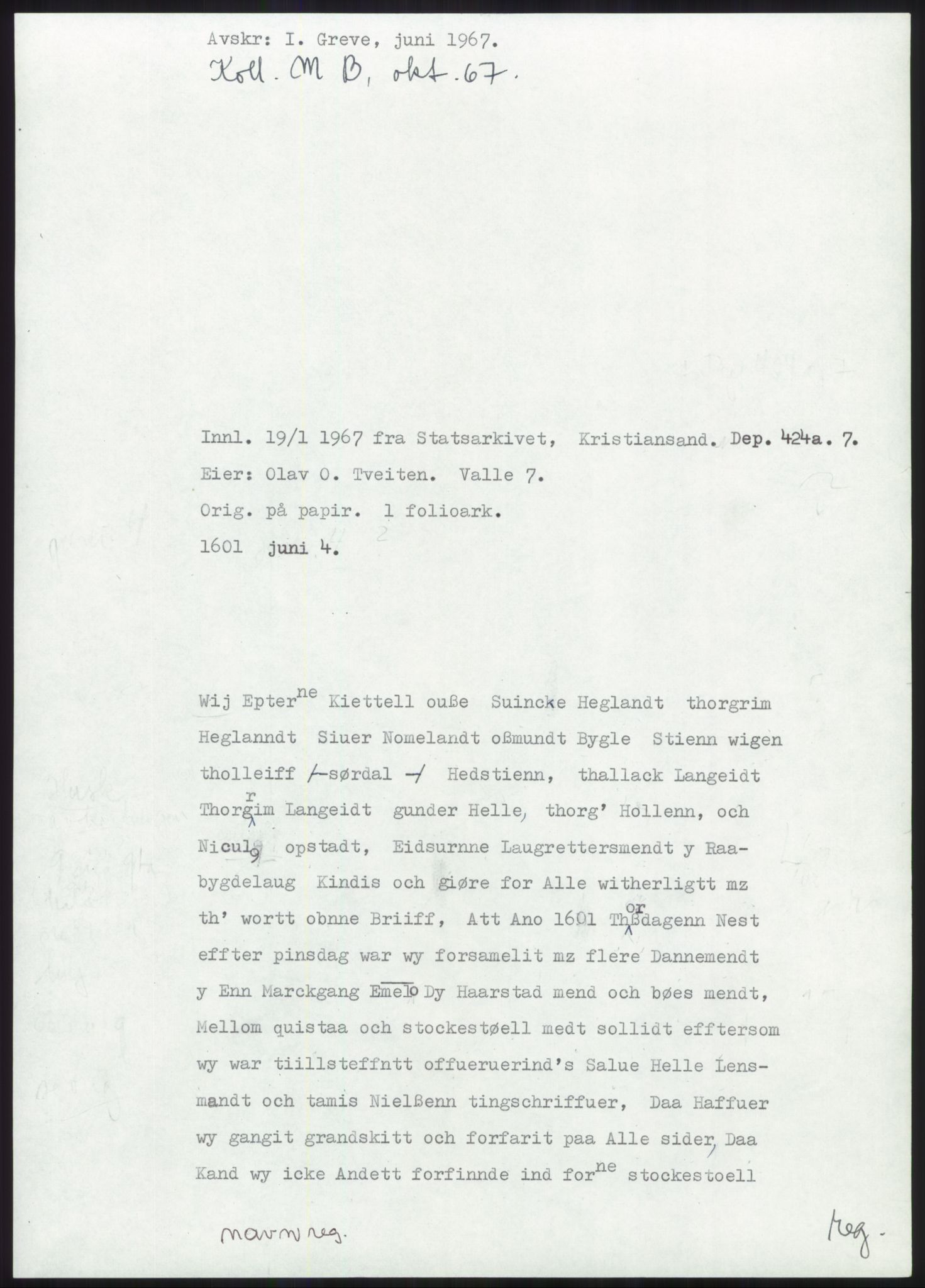 Samlinger til kildeutgivelse, Diplomavskriftsamlingen, RA/EA-4053/H/Ha, s. 14