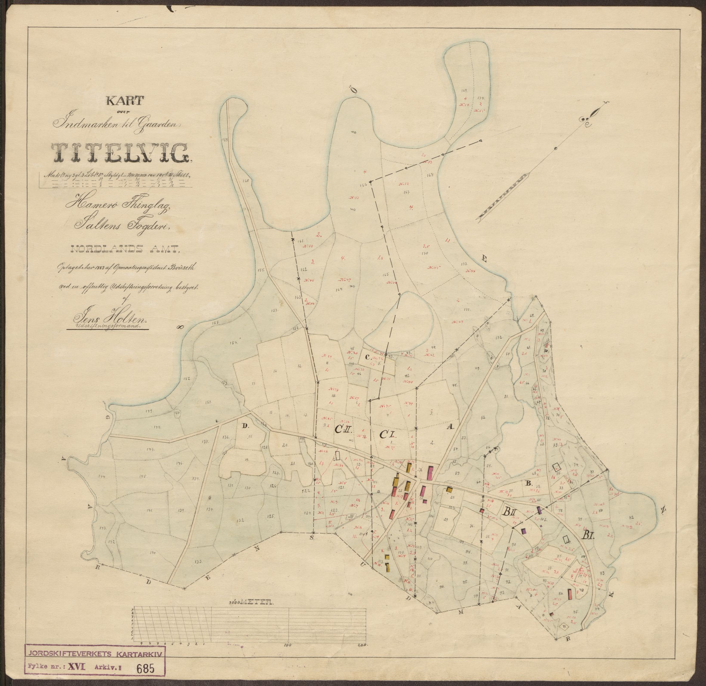 Jordskifteverkets kartarkiv, AV/RA-S-3929/T, 1859-1988, s. 816