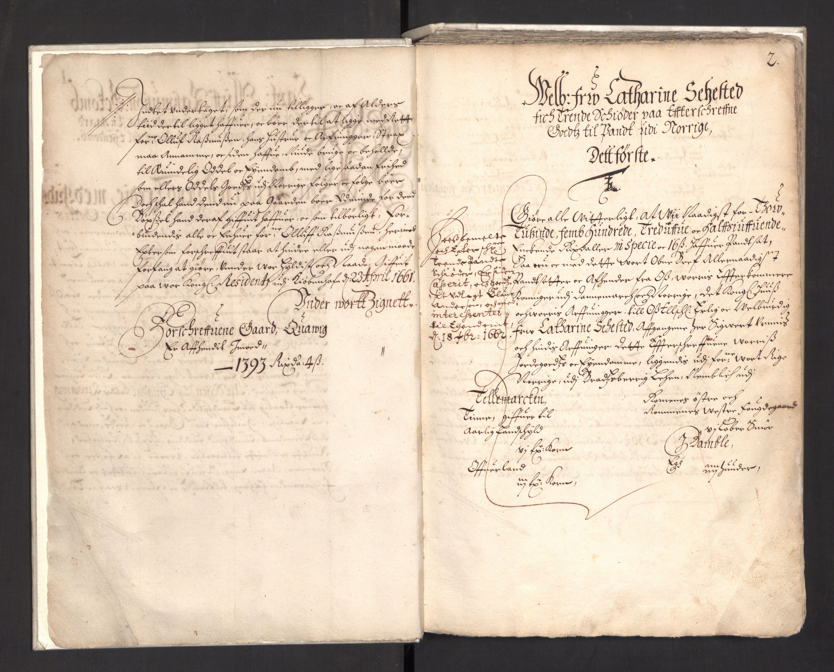 Rentekammeret, Kammerkanselliet, RA/EA-3111/G/Gg/Ggj/Ggja/L0003: Skjøtebok Oa (13), 1661-1669, s. 6
