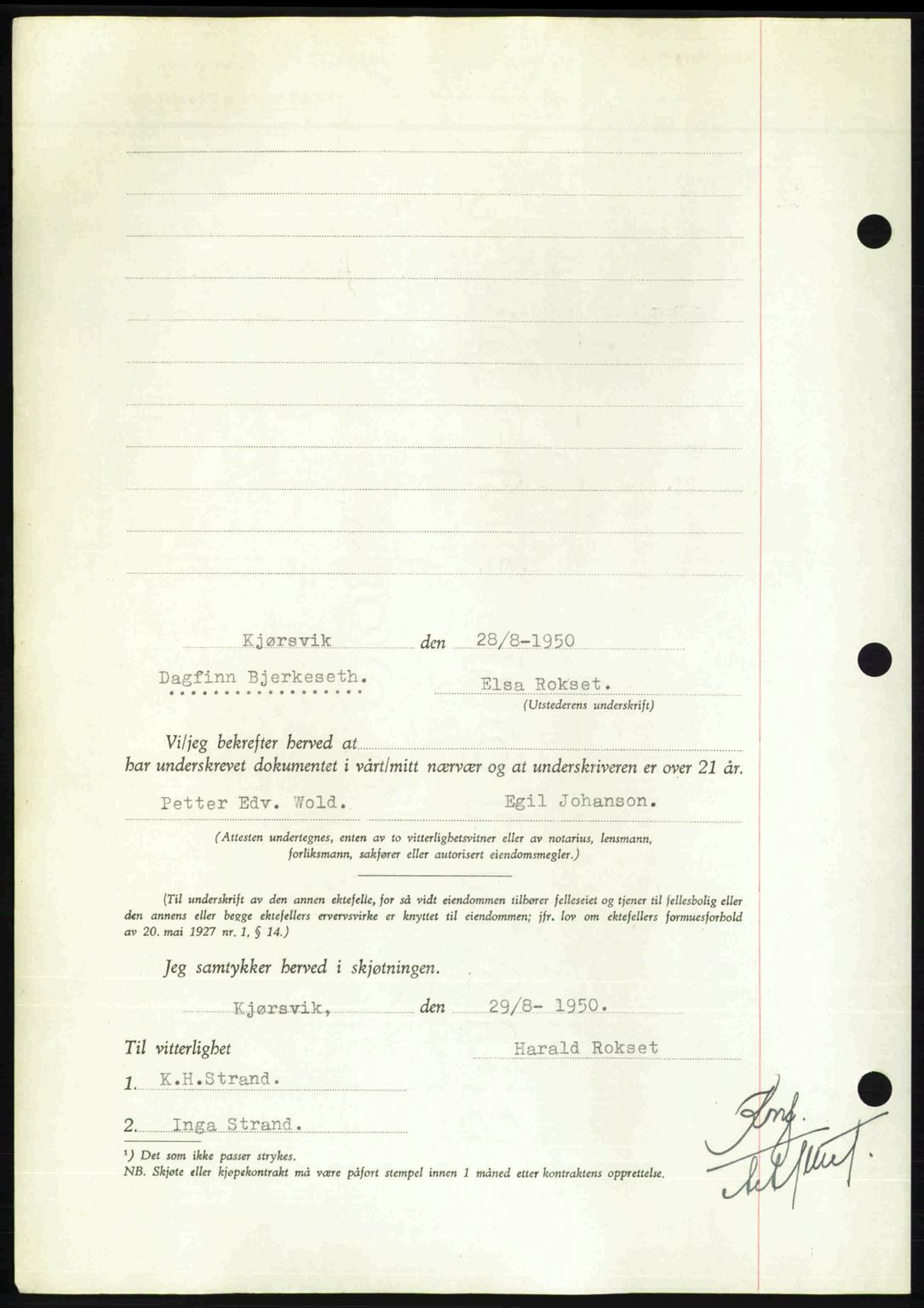 Nordmøre sorenskriveri, AV/SAT-A-4132/1/2/2Ca: Pantebok nr. A116, 1950-1950, Dagboknr: 2717/1950