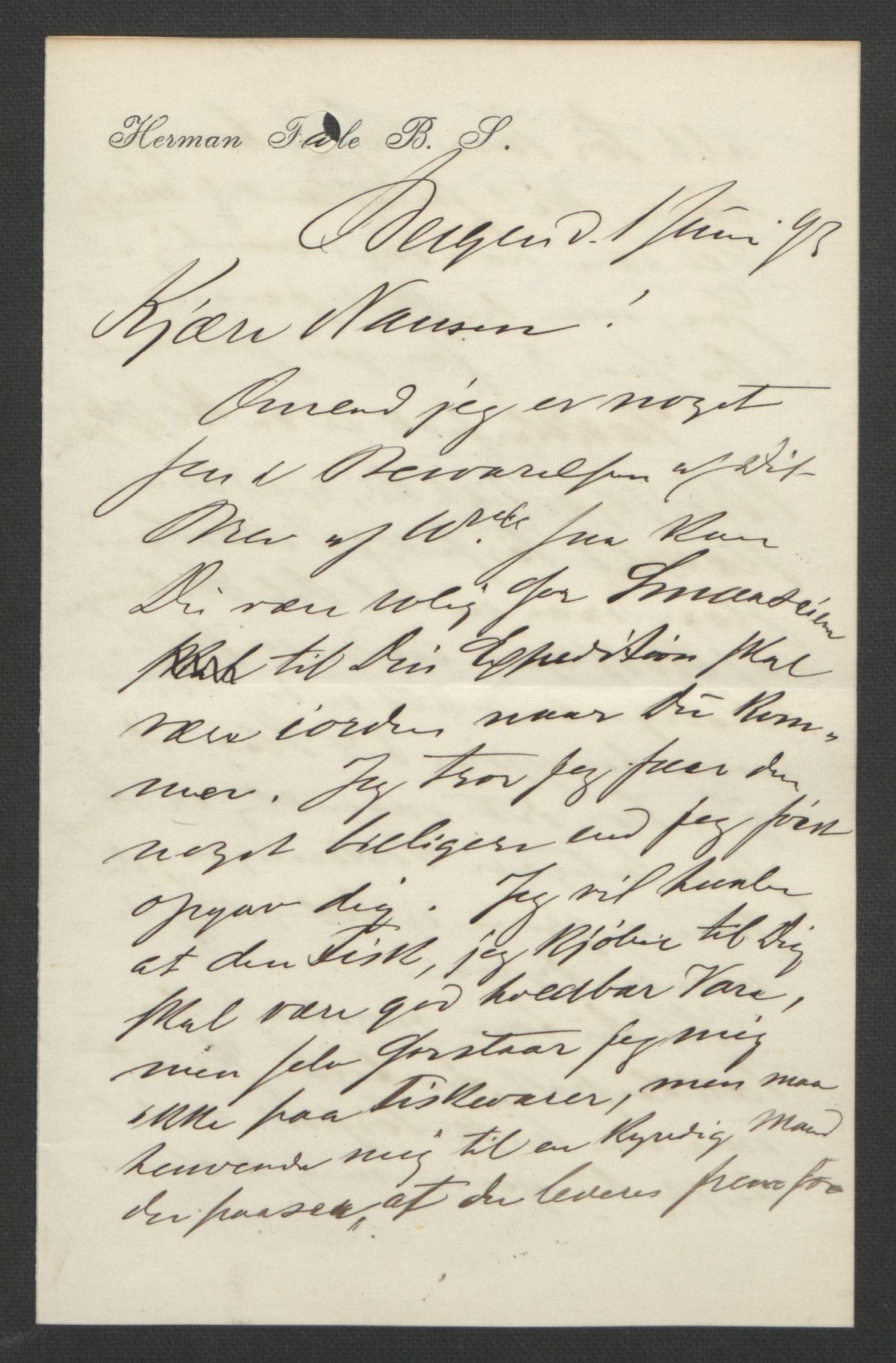 Arbeidskomitéen for Fridtjof Nansens polarekspedisjon, RA/PA-0061/D/L0004: Innk. brev og telegrammer vedr. proviant og utrustning, 1892-1893, s. 646