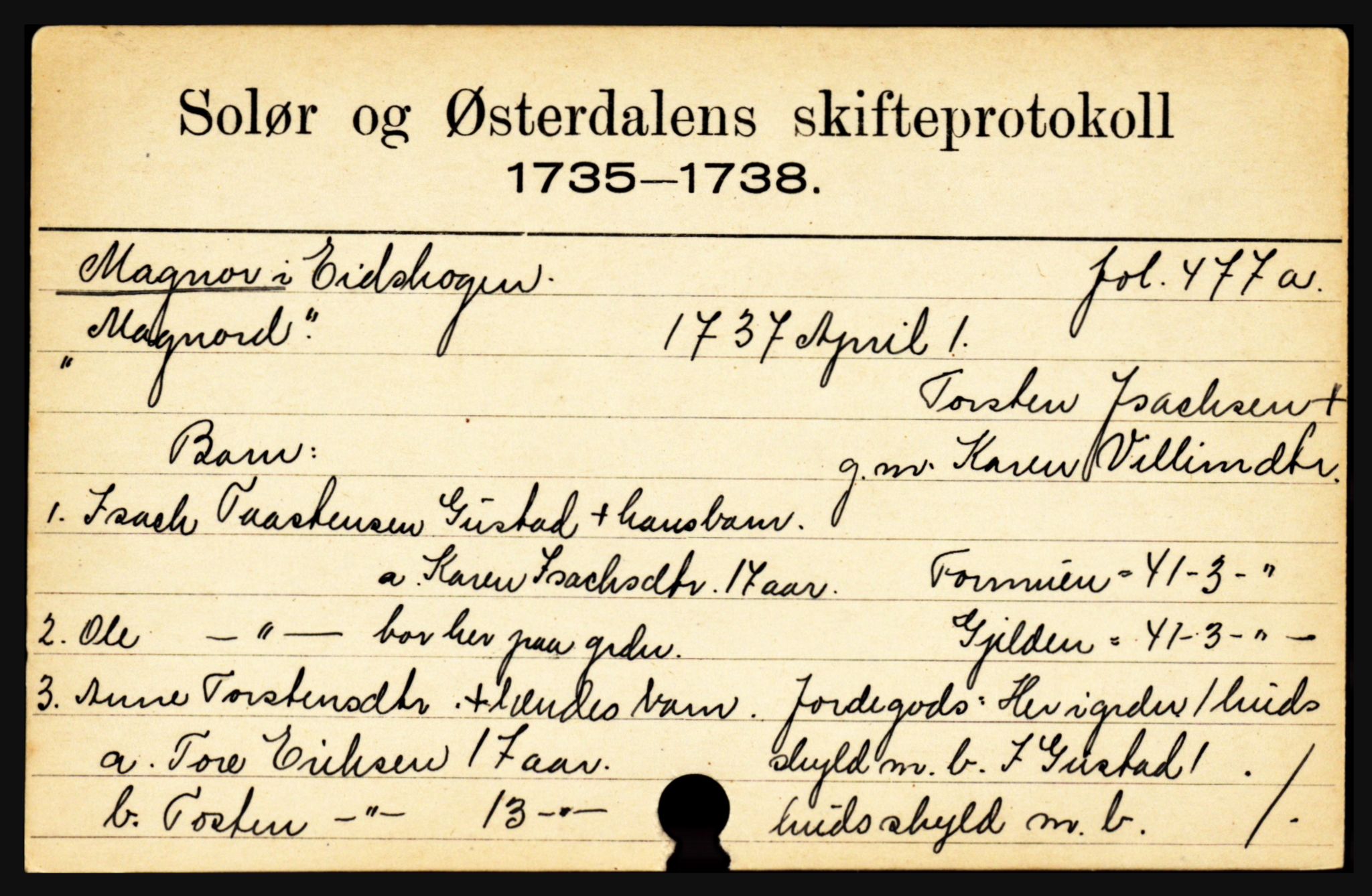 Solør og Østerdalen sorenskriveri, SAH/TING-024/J, 1716-1774, s. 3721