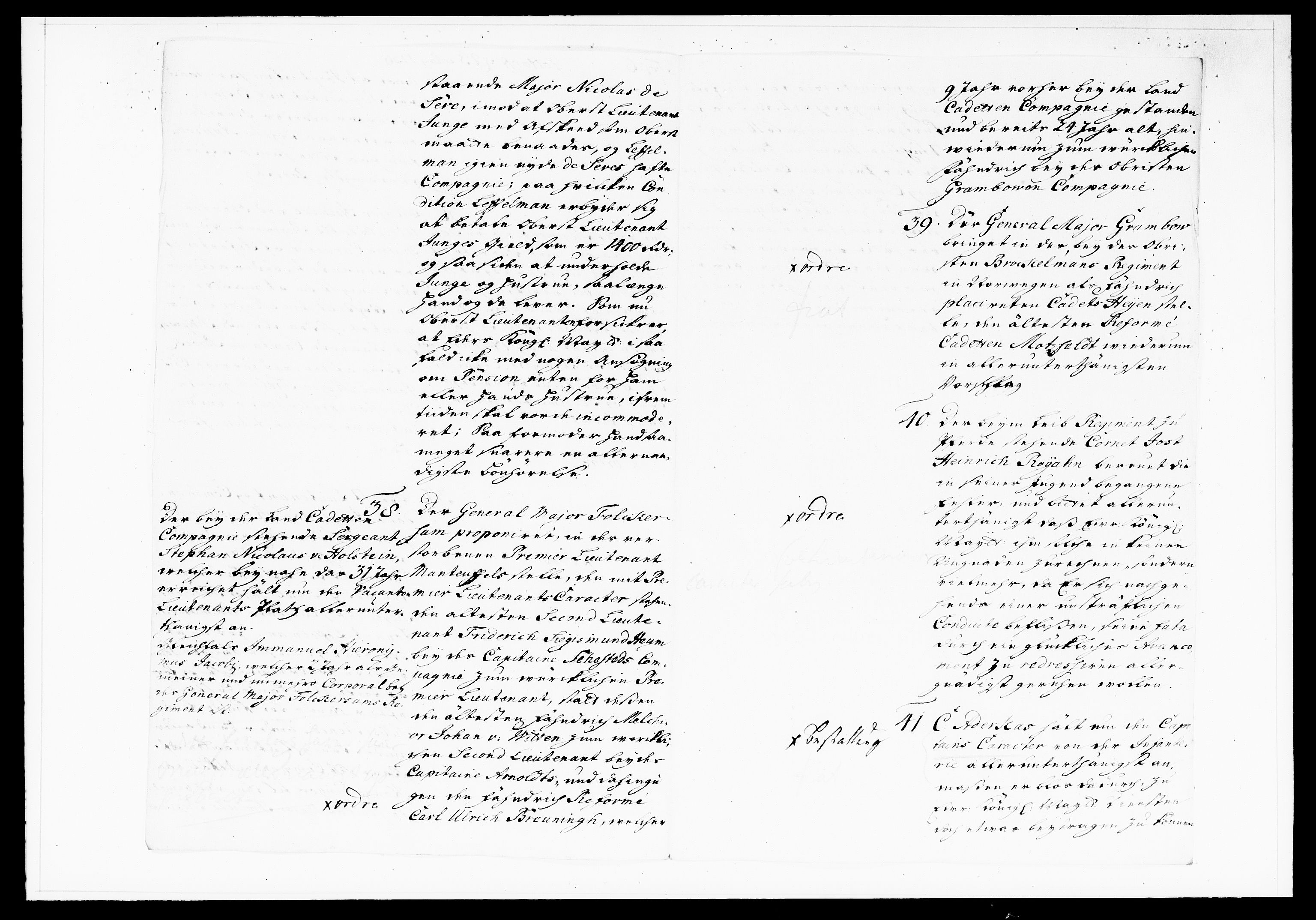 Krigskollegiet, Krigskancelliet, DRA/A-0006/-/1130-1137: Refererede sager, 1736, s. 195