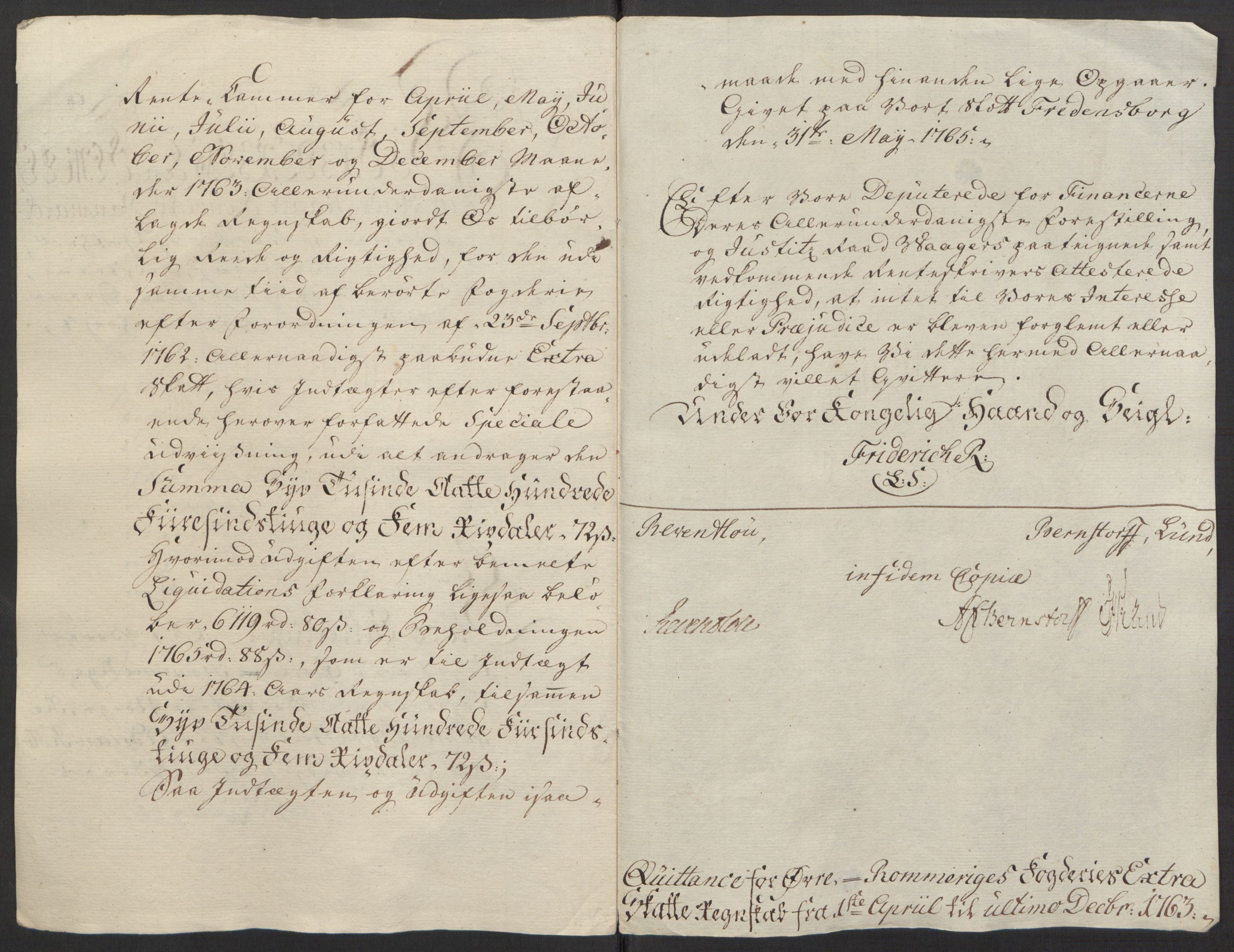 Rentekammeret inntil 1814, Reviderte regnskaper, Fogderegnskap, RA/EA-4092/R12/L0803: Ekstraskatten Øvre Romerike, 1763-1764, s. 15