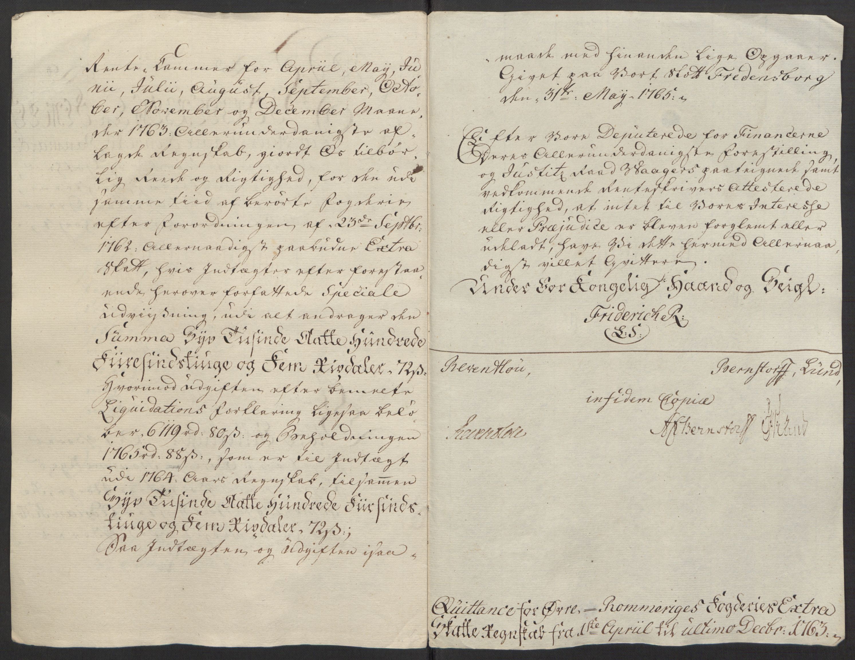 Rentekammeret inntil 1814, Reviderte regnskaper, Fogderegnskap, AV/RA-EA-4092/R12/L0803: Ekstraskatten Øvre Romerike, 1763-1764, s. 15