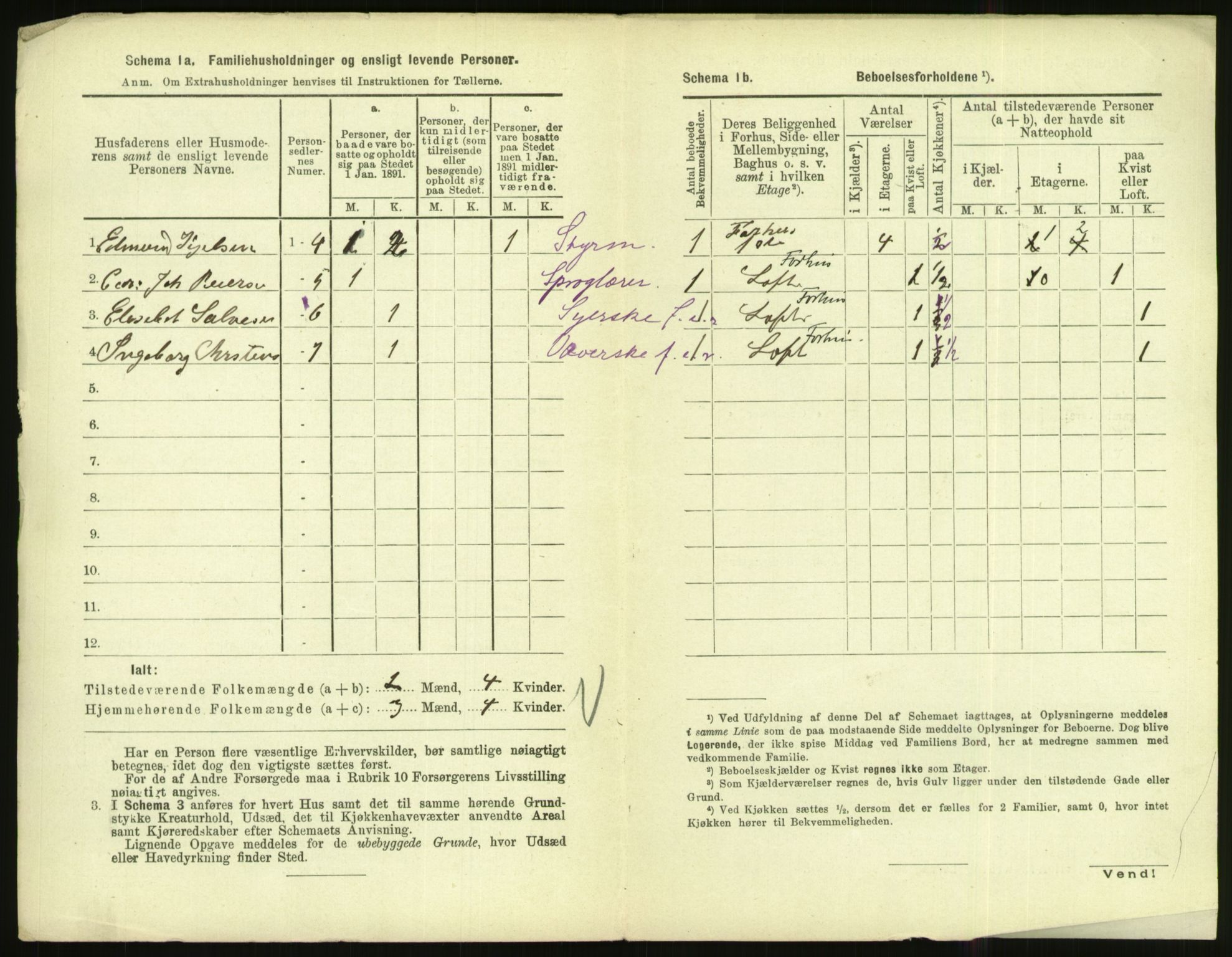 RA, Folketelling 1891 for 1002 Mandal ladested, 1891, s. 586