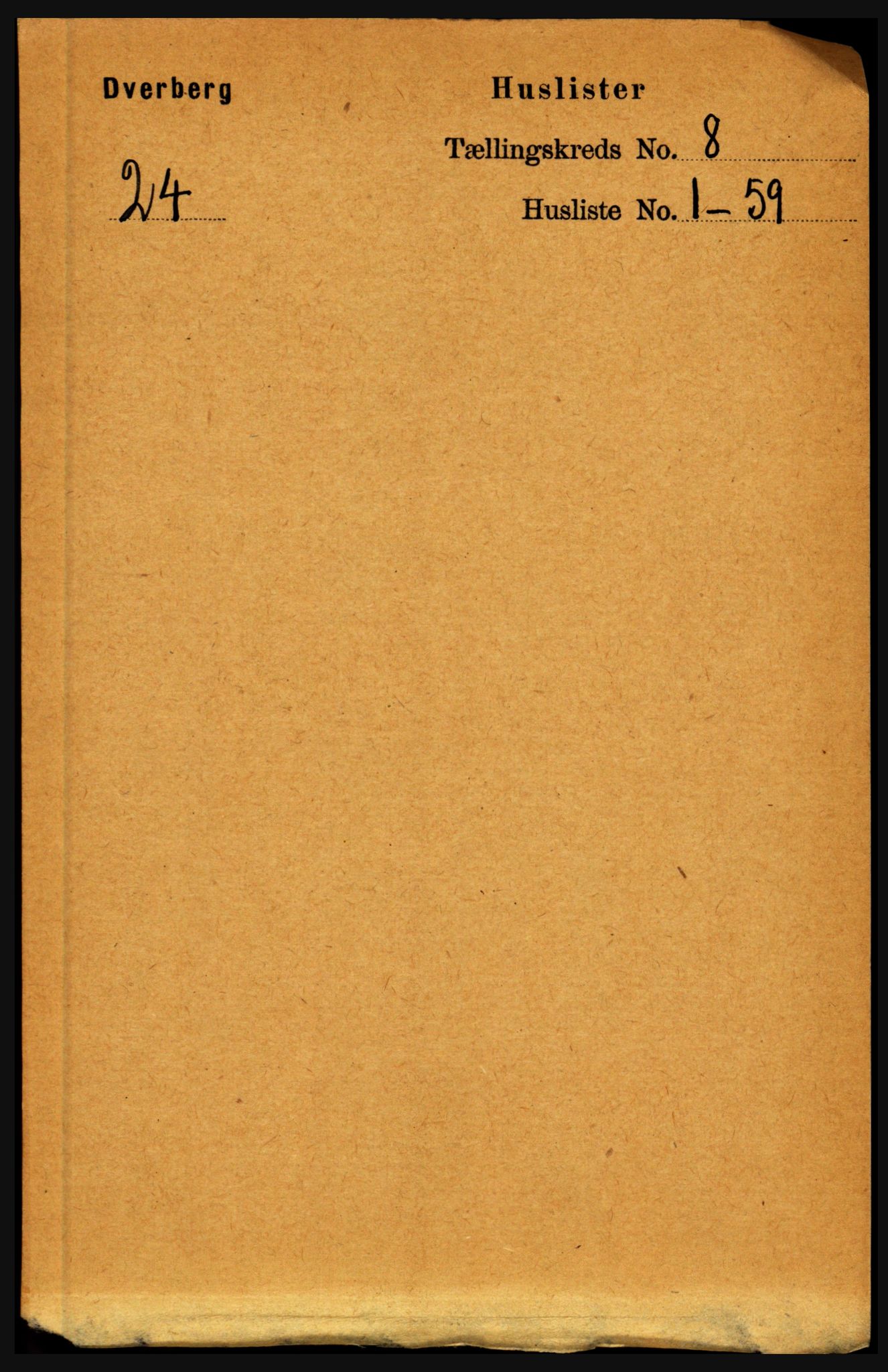 RA, Folketelling 1891 for 1872 Dverberg herred, 1891, s. 3048