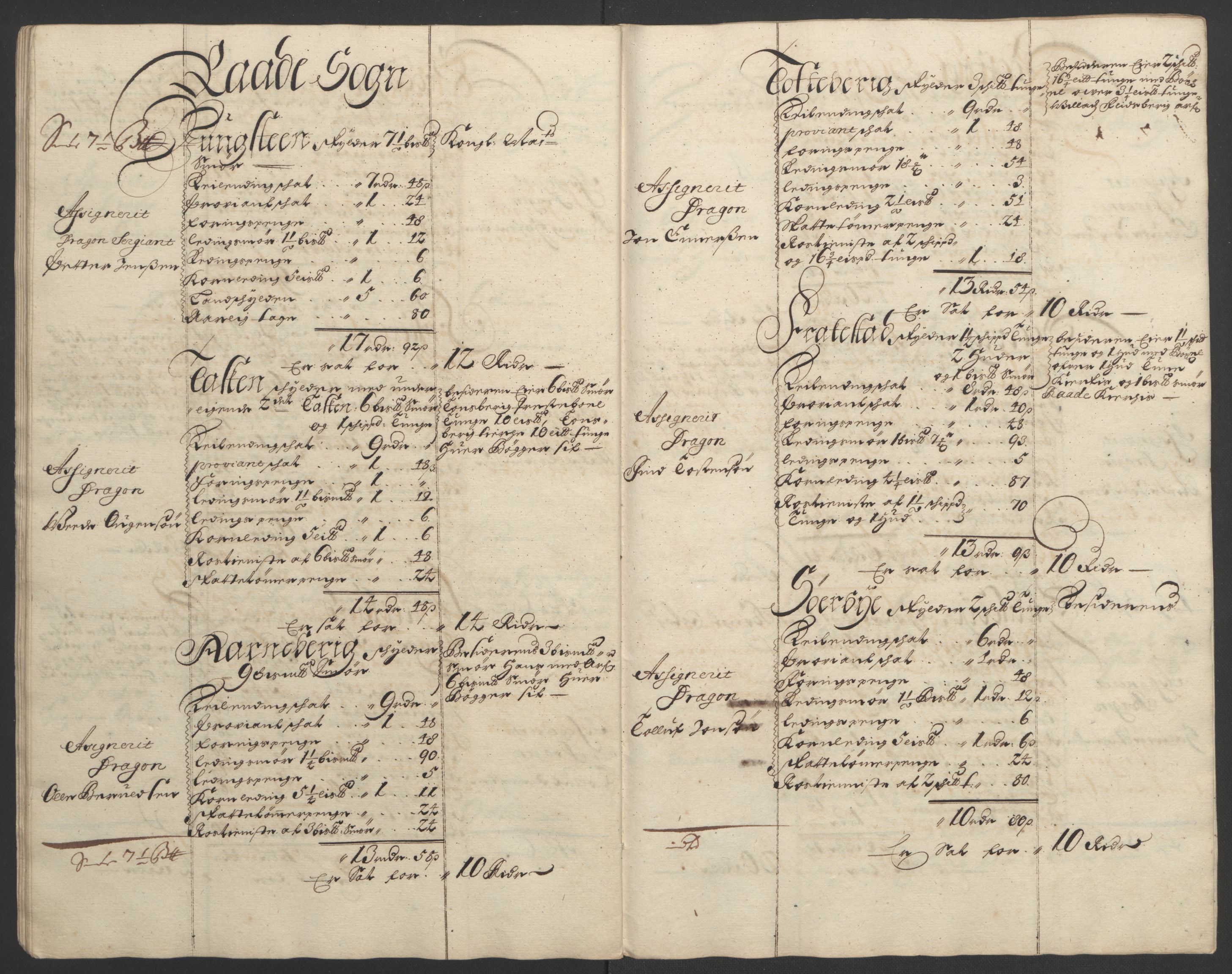 Rentekammeret inntil 1814, Reviderte regnskaper, Fogderegnskap, AV/RA-EA-4092/R02/L0108: Fogderegnskap Moss og Verne kloster, 1692-1693, s. 361