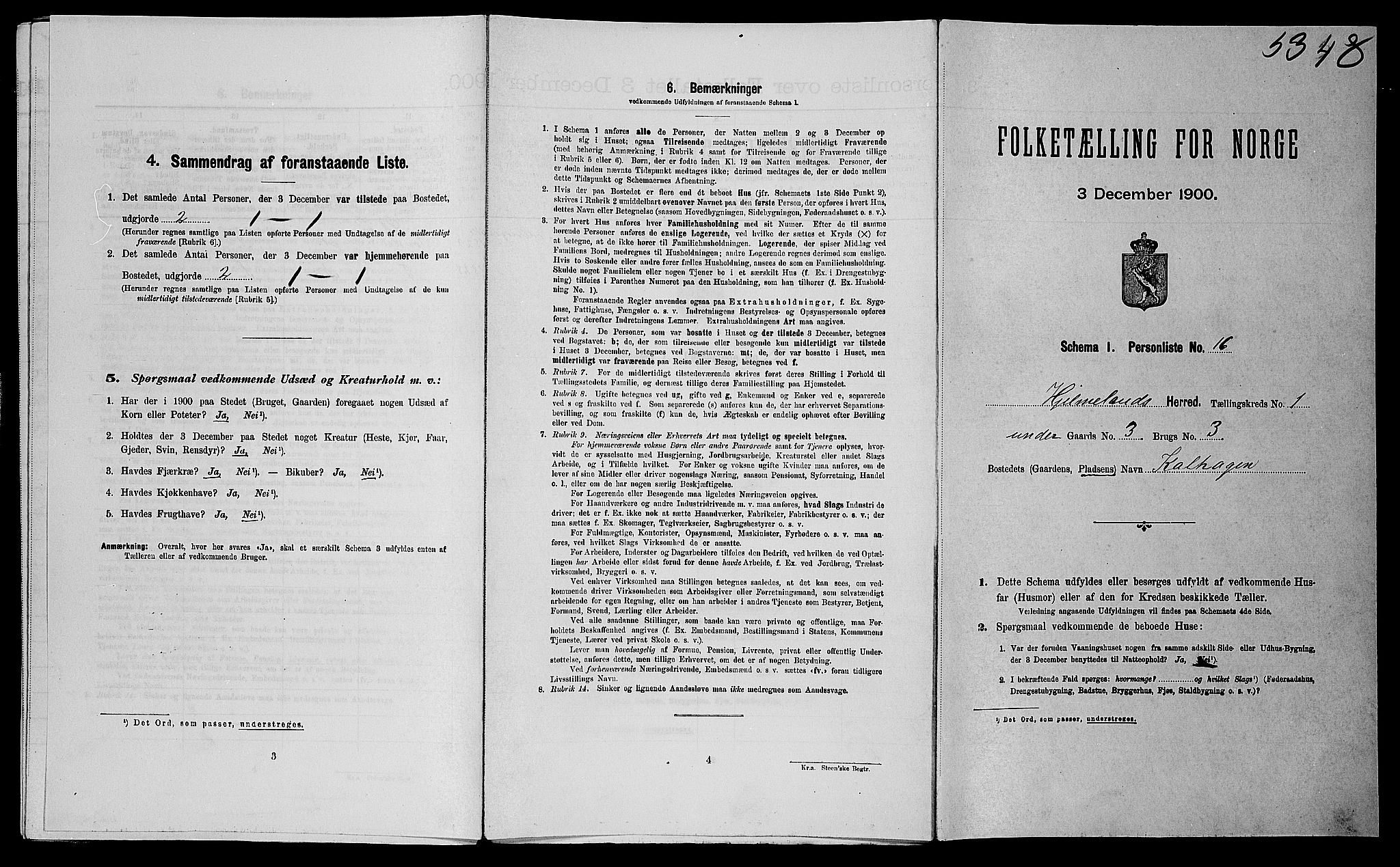 SAST, Folketelling 1900 for 1133 Hjelmeland herred, 1900, s. 114