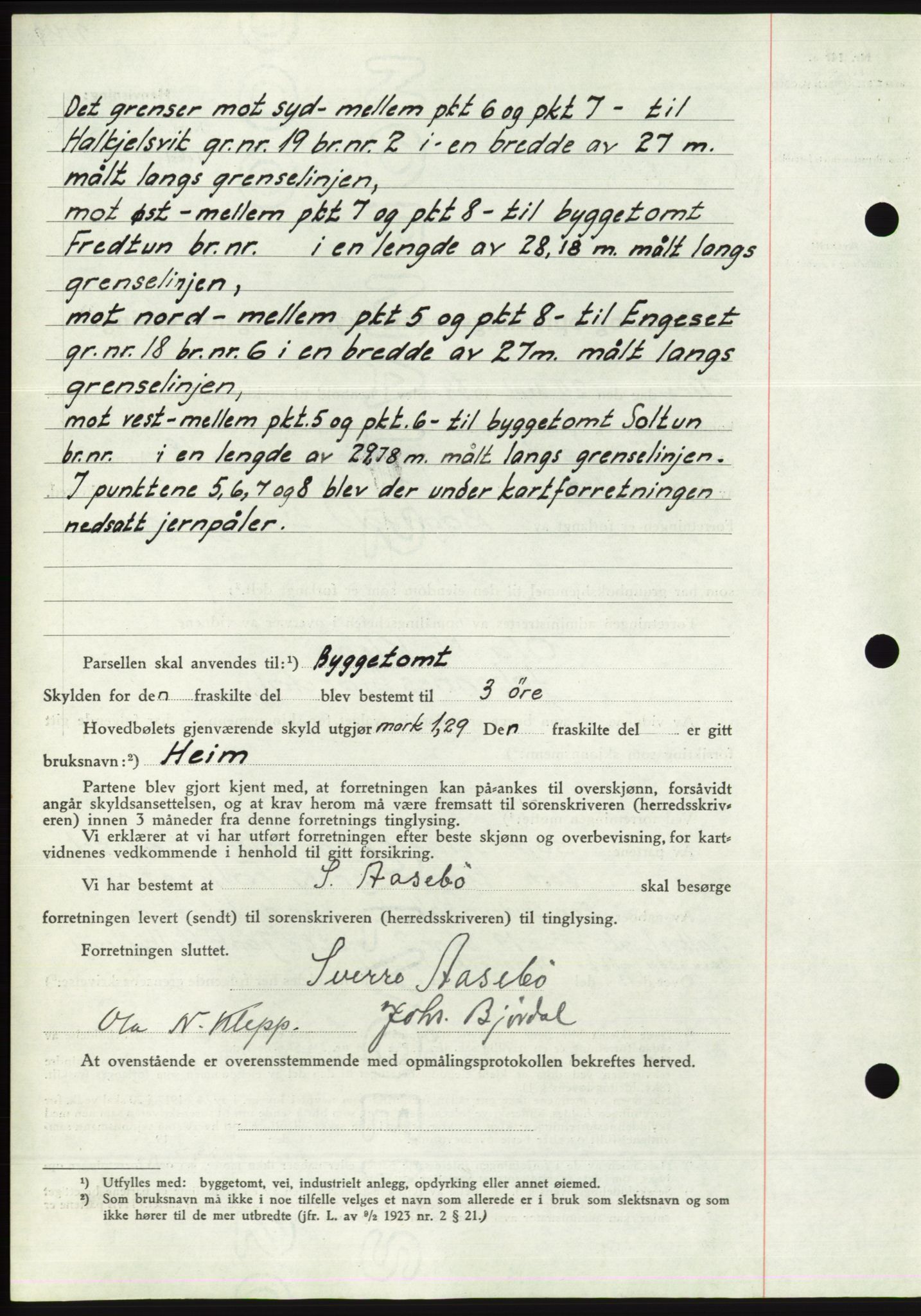 Søre Sunnmøre sorenskriveri, AV/SAT-A-4122/1/2/2C/L0066: Pantebok nr. 60, 1938-1938, Dagboknr: 1412/1938