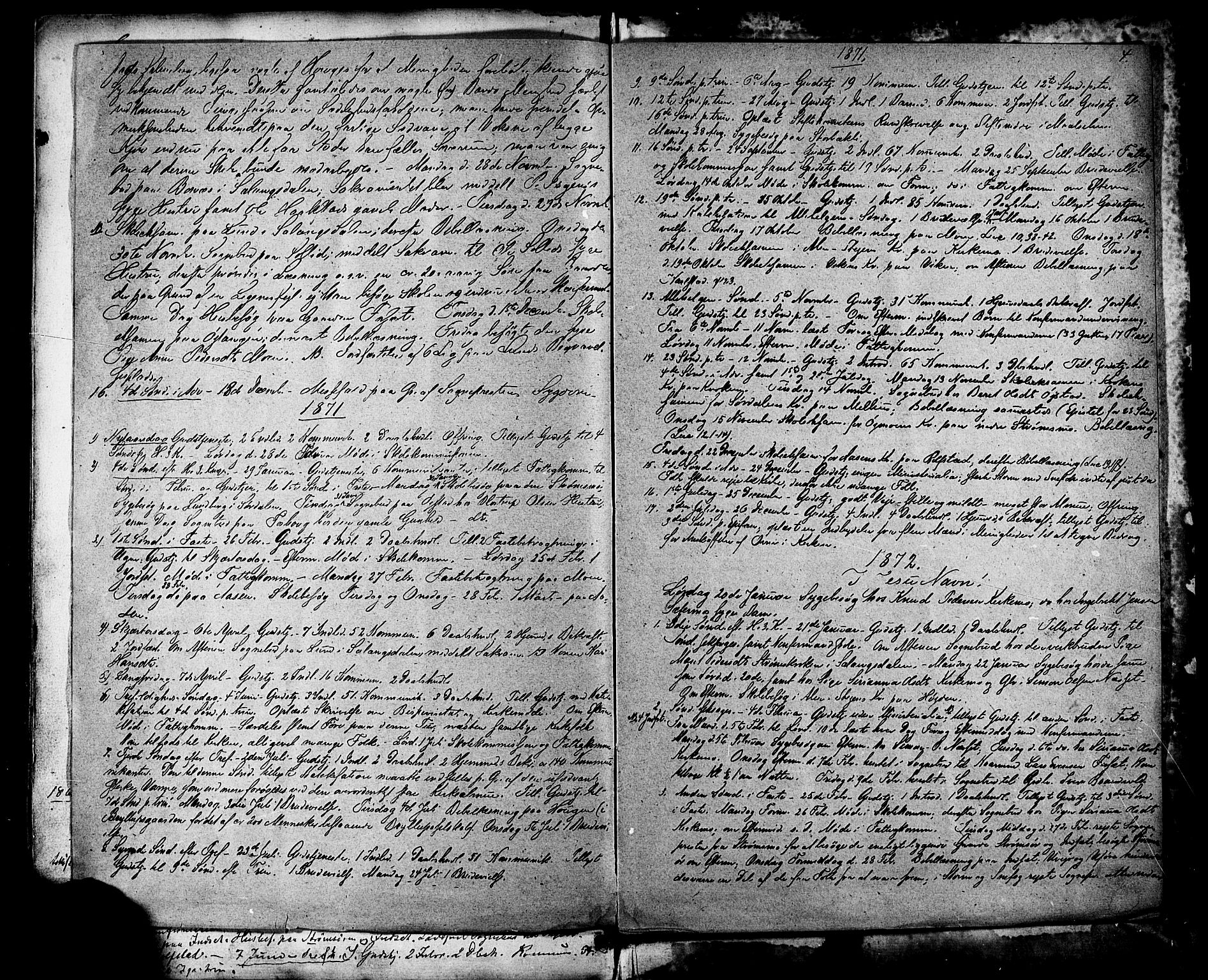 Målselv sokneprestembete, AV/SATØ-S-1311/G/Ga/Gaa/L0008kirke: Ministerialbok nr. 8, 1851-1877, s. 4
