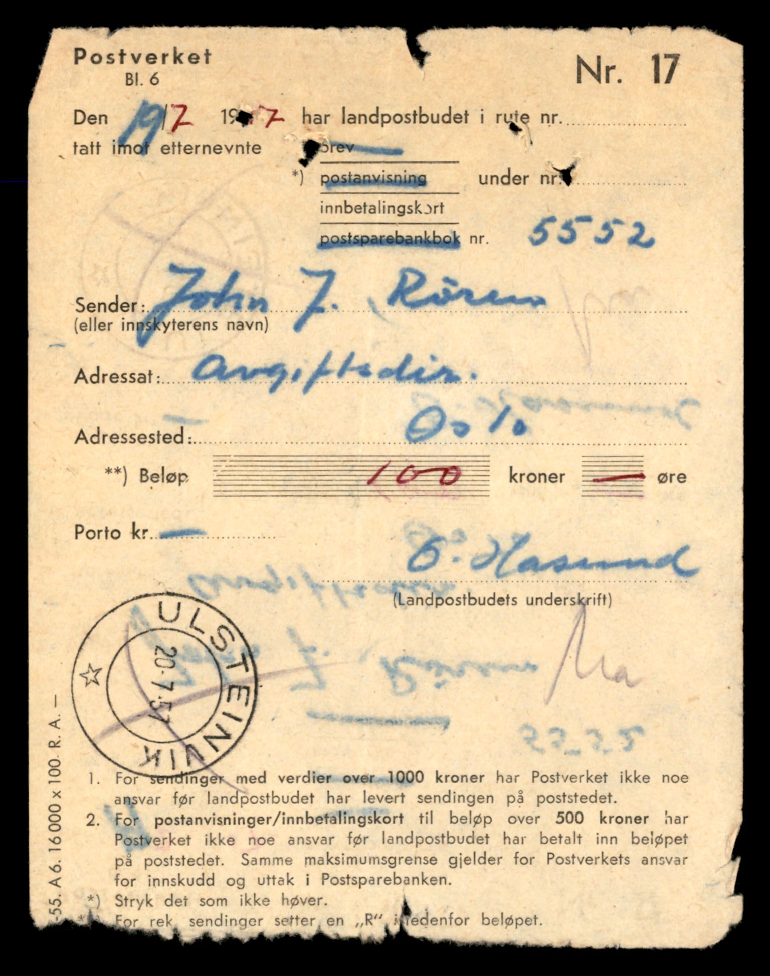 Møre og Romsdal vegkontor - Ålesund trafikkstasjon, AV/SAT-A-4099/F/Fe/L0038: Registreringskort for kjøretøy T 13180 - T 13360, 1927-1998, s. 177