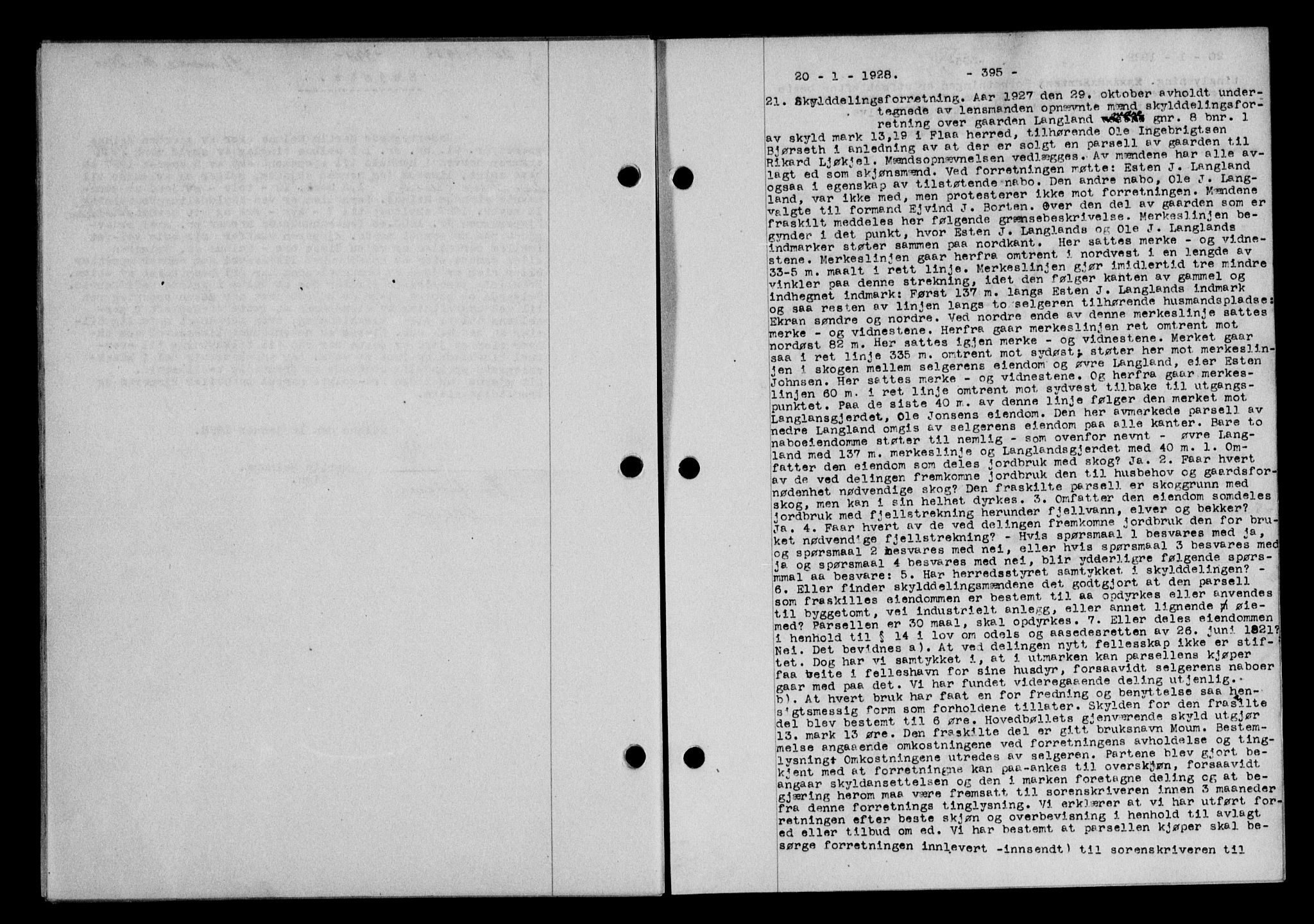 Gauldal sorenskriveri, SAT/A-0014/1/2/2C/L0036: Pantebok nr. 37, 1927-1928, Tingl.dato: 20.01.1928