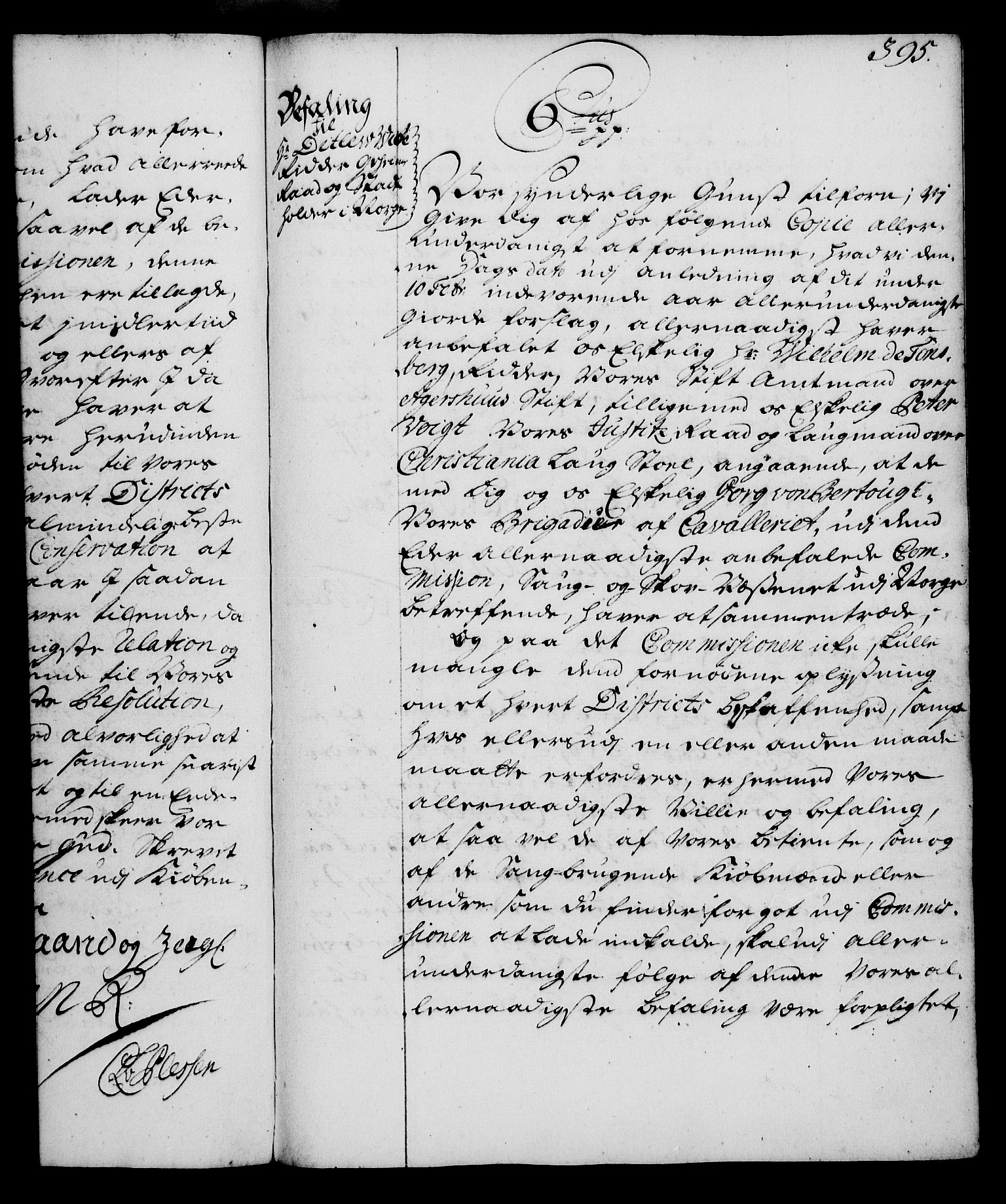 Rentekammeret, Kammerkanselliet, RA/EA-3111/G/Gg/Gga/L0003: Norsk ekspedisjonsprotokoll med register (merket RK 53.3), 1727-1734, s. 395