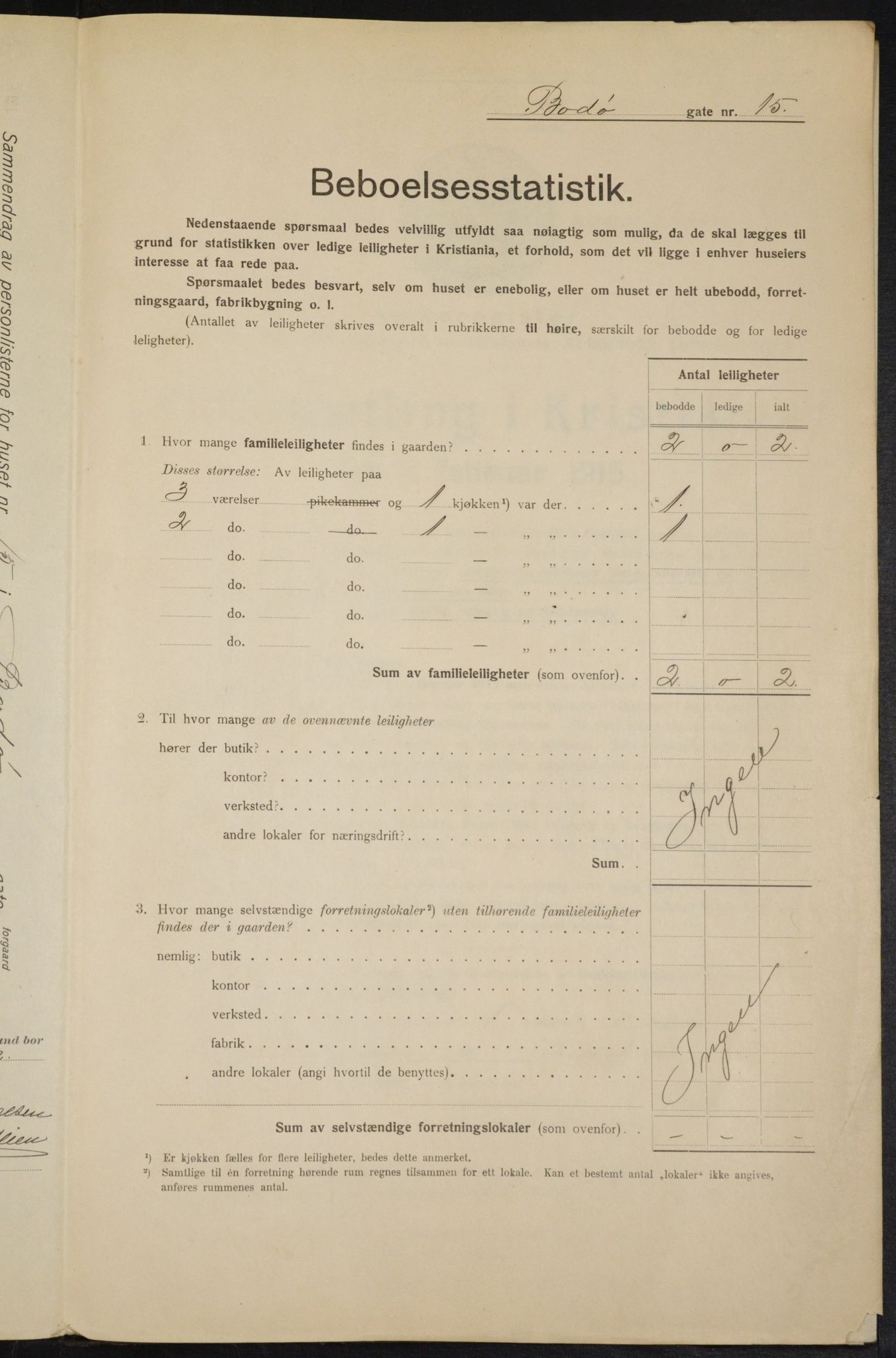 OBA, Kommunal folketelling 1.2.1915 for Kristiania, 1915, s. 6804