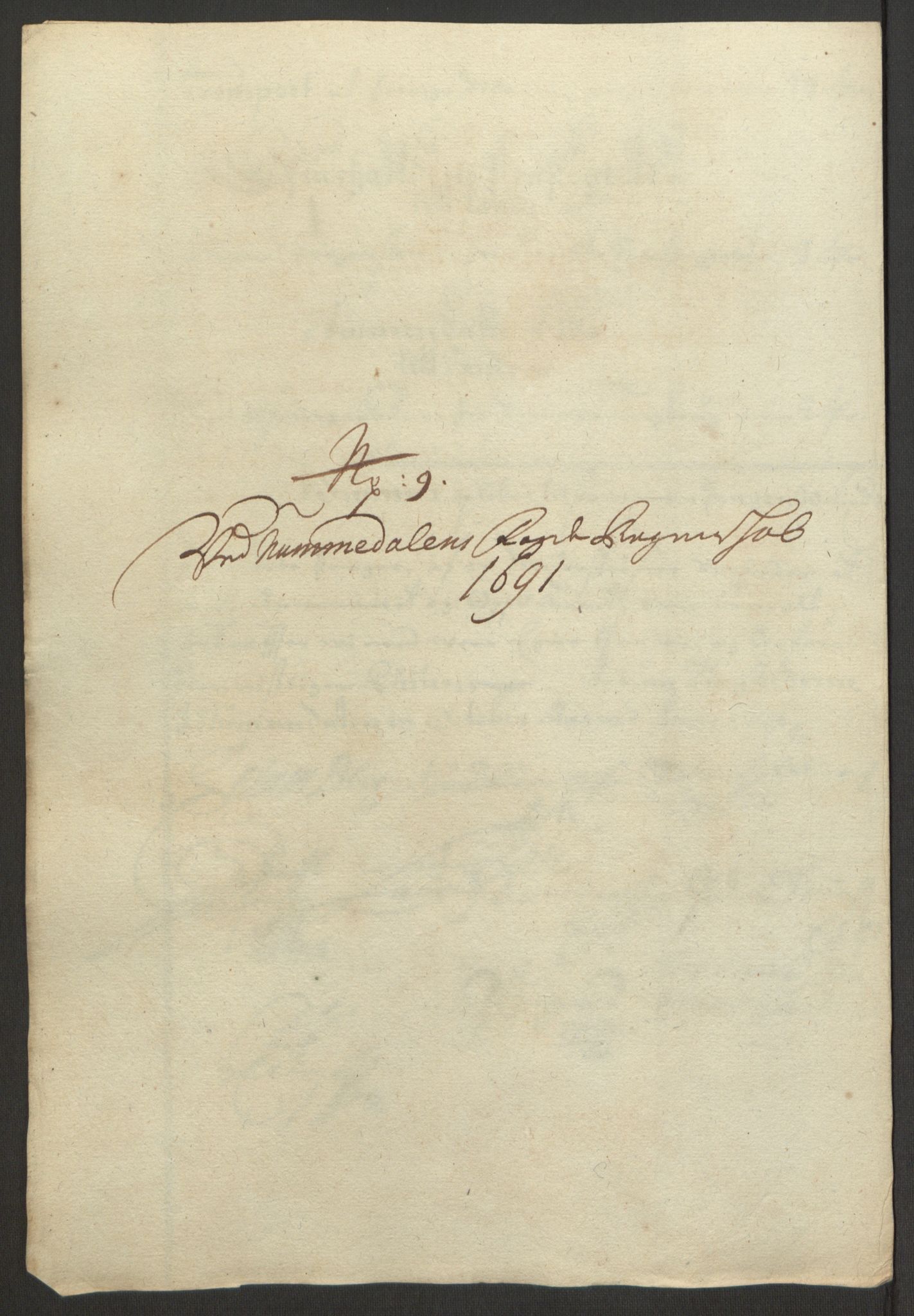 Rentekammeret inntil 1814, Reviderte regnskaper, Fogderegnskap, RA/EA-4092/R64/L4423: Fogderegnskap Namdal, 1690-1691, s. 349