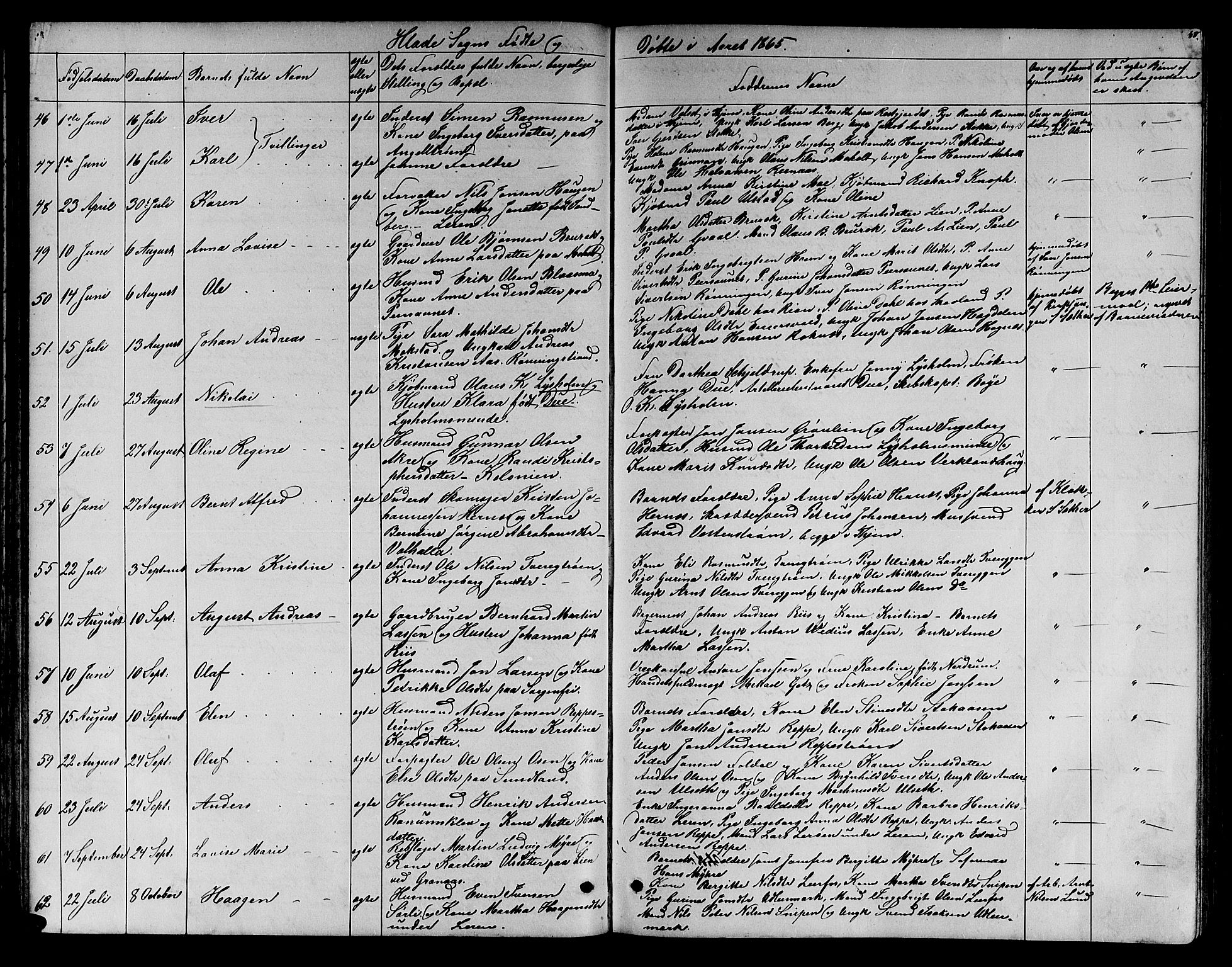 Ministerialprotokoller, klokkerbøker og fødselsregistre - Sør-Trøndelag, SAT/A-1456/606/L0311: Klokkerbok nr. 606C07, 1860-1877, s. 48