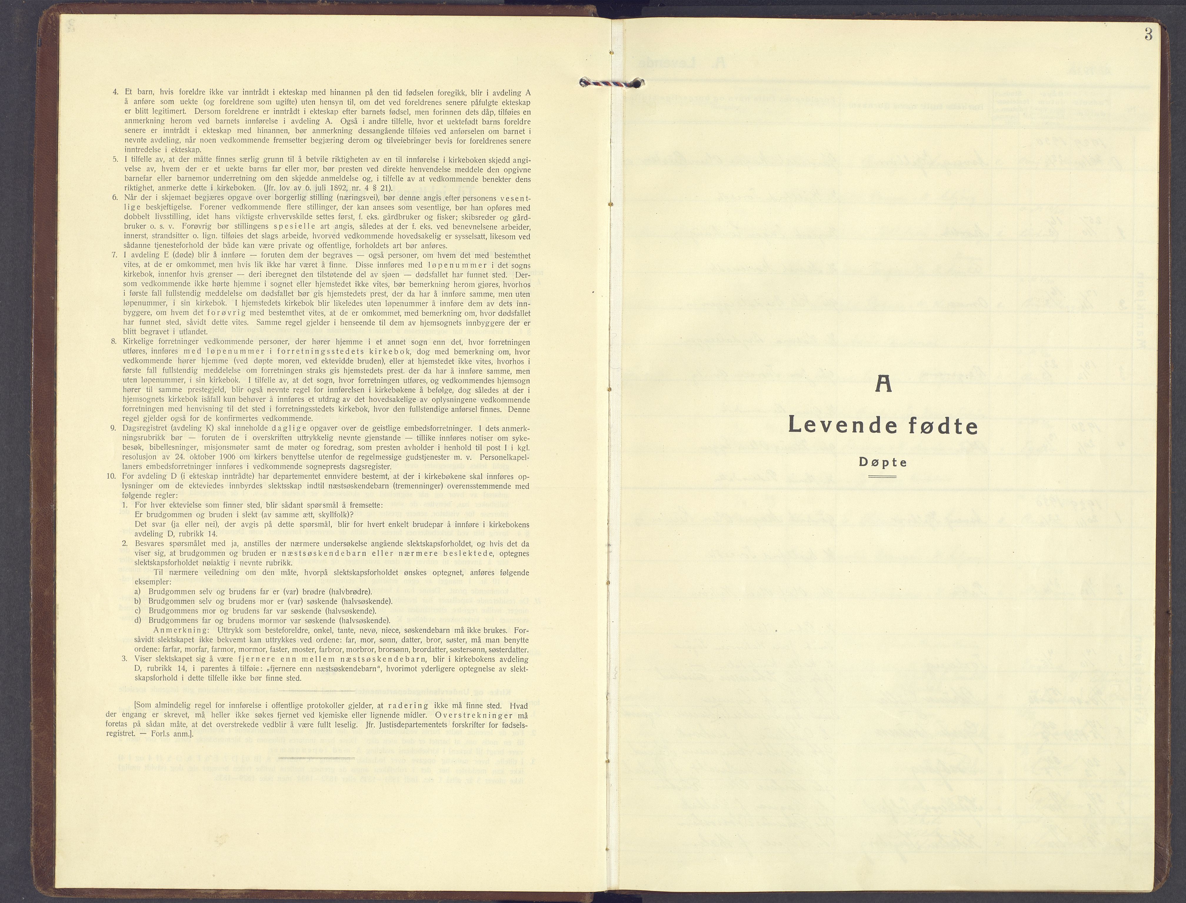 Tynset prestekontor, SAH/PREST-058/H/Ha/Haa/L0029: Ministerialbok nr. 29, 1930-1946, s. 3