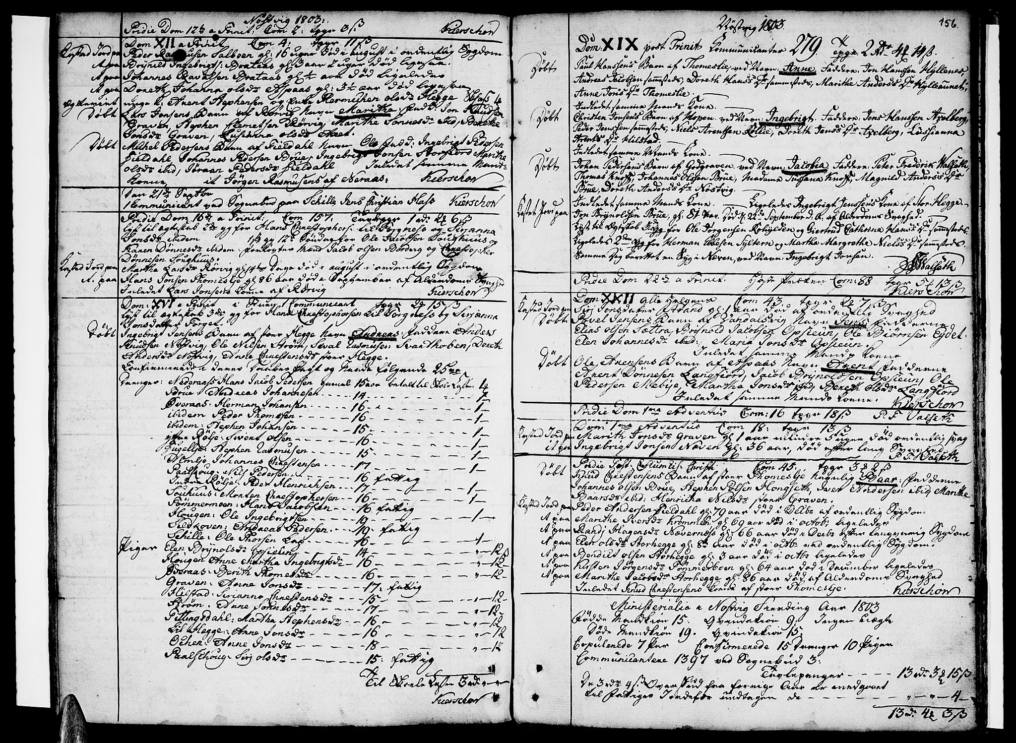 Ministerialprotokoller, klokkerbøker og fødselsregistre - Nordland, SAT/A-1459/814/L0222: Ministerialbok nr. 814A03, 1752-1819, s. 156